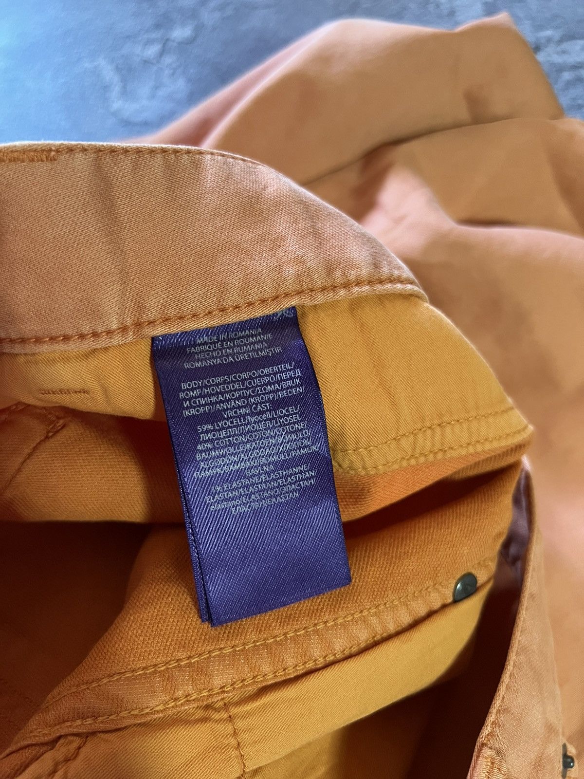 Ralph Lauren Purple Label Ralph Lauren Purple Label Orange Mens Slim Fit Pants NEW Size US 38 / EU 54 - 6 Thumbnail