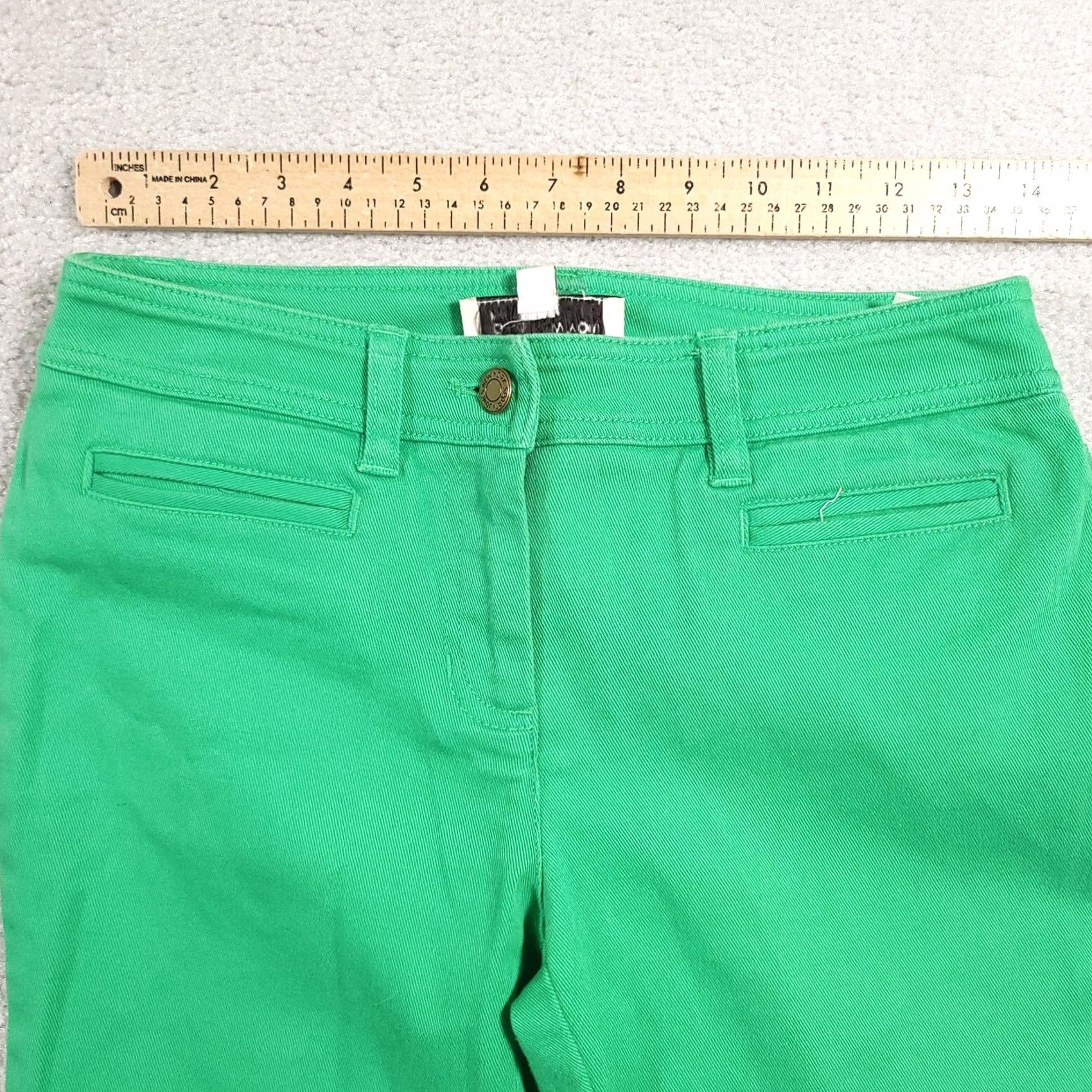 Jones New York Jones New York Sport Capri Pants Women’s 2P Petite Green Chino Stretch Pockets Size 26" / US 2 / IT 38 - 5 Thumbnail