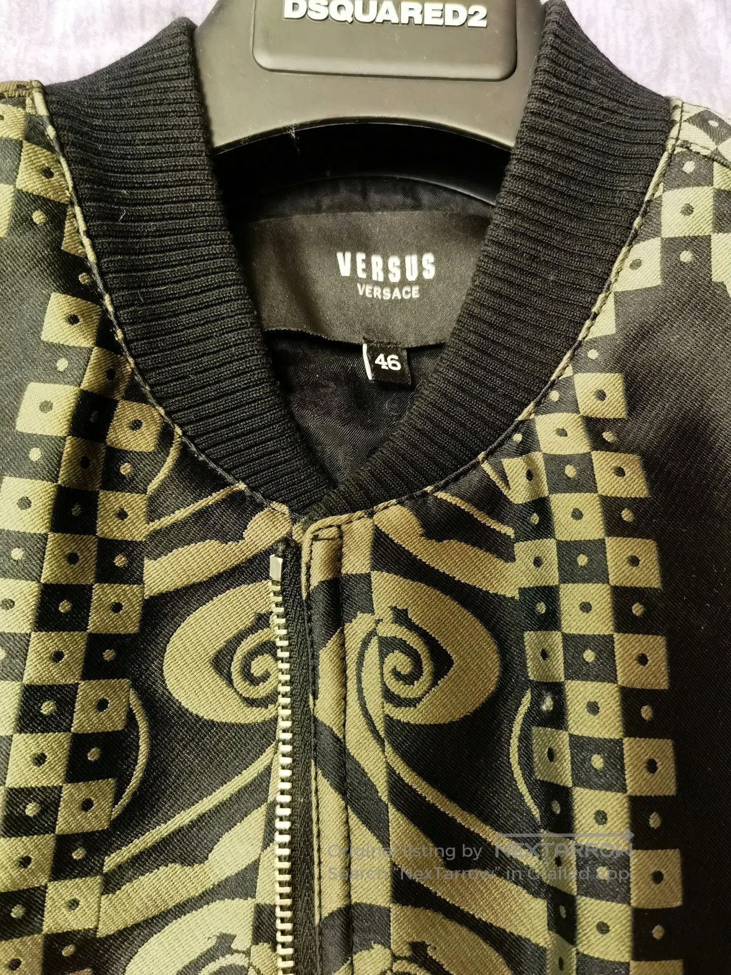 Versus Versus Versace Embroidered Baseball Jacket. Size US S / EU 44-46 / 1 - 3 Thumbnail