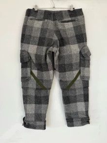 Greg Lauren Greg Lauren Men's Wool Blend Plaid Overalls Size US 34 / EU 50 - 2 Thumbnail