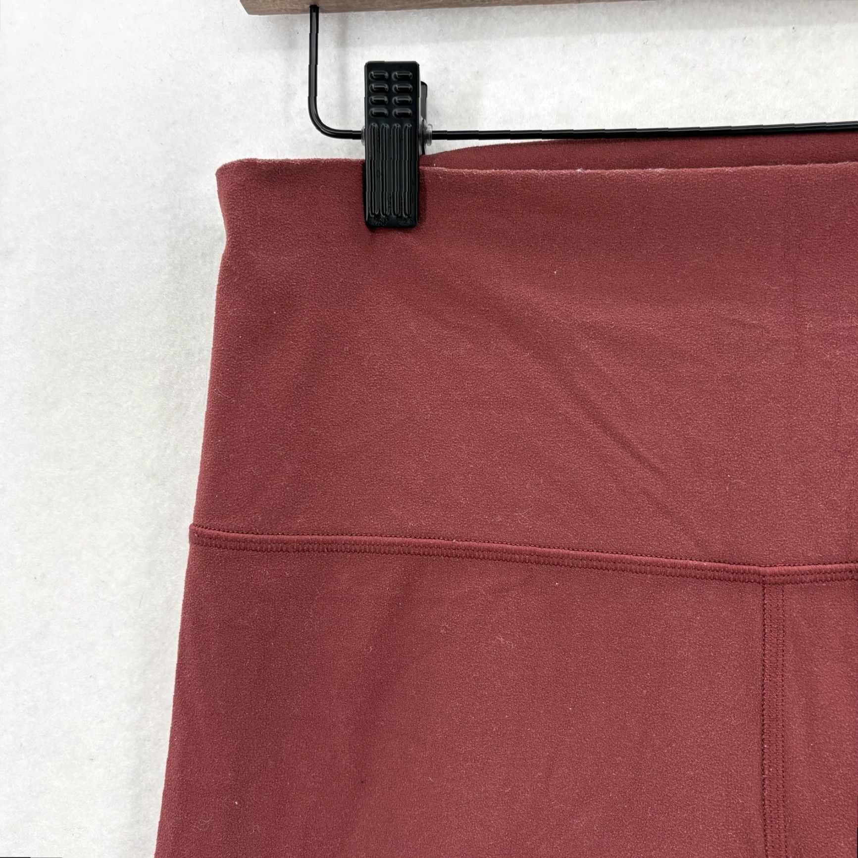 Lululemon Lululemon Align High-Rise Pants Leggings Womens 10 Mulled Wine Skinny Crop Gym Activewear Casual Red Size 32" / US 10 / IT 46 - 3 Thumbnail