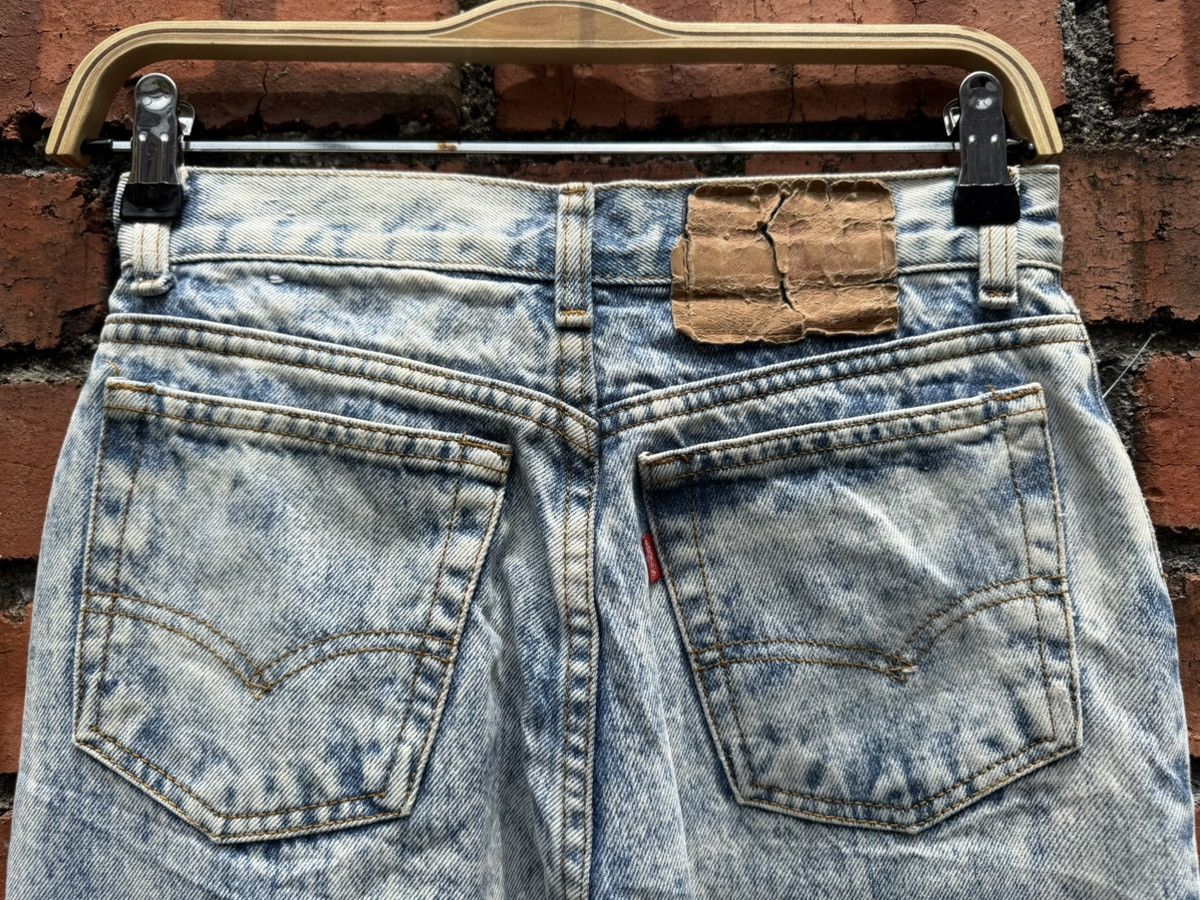 Levi's Vintage Clothing W27x28.5 vintage levi’s 505 acid wash made in USA Size 27" / US 4 / IT 40 - 3 Thumbnail