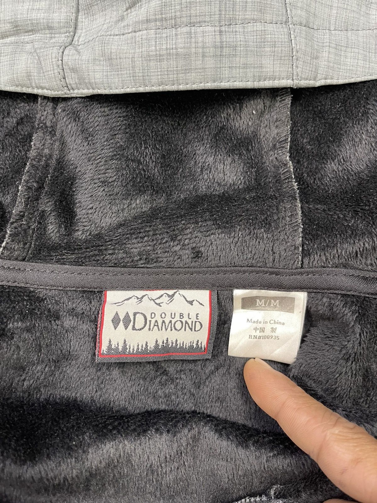 Japanese Brand Double Diamond Softshell Neon Grey Jacket Size US M / EU 48-50 / 2 - 12 Thumbnail