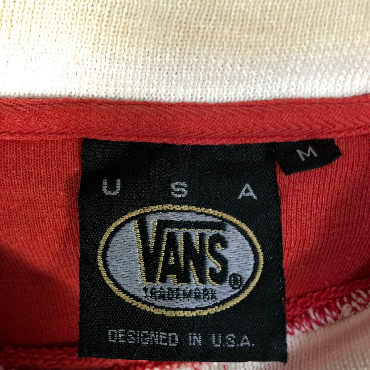 Vans Vintage 90s Vans USA Sweatshirt Skateboard Brand Sweater Size US S / EU 44-46 / 1 - 6 Thumbnail