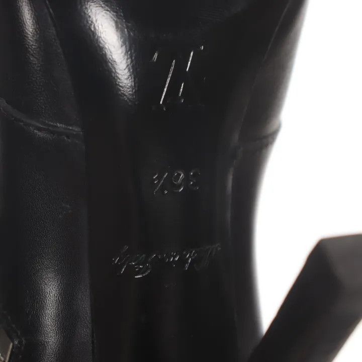 Louis Vuitton Louis Vuitton Janet Black Brown Ankle Boots -2508 Size US 6 / IT 36 - 5 Thumbnail