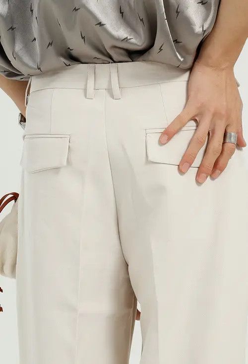 Other Casual loose straight trend solid color trousers Size US 32 / EU 48 - 4 Thumbnail