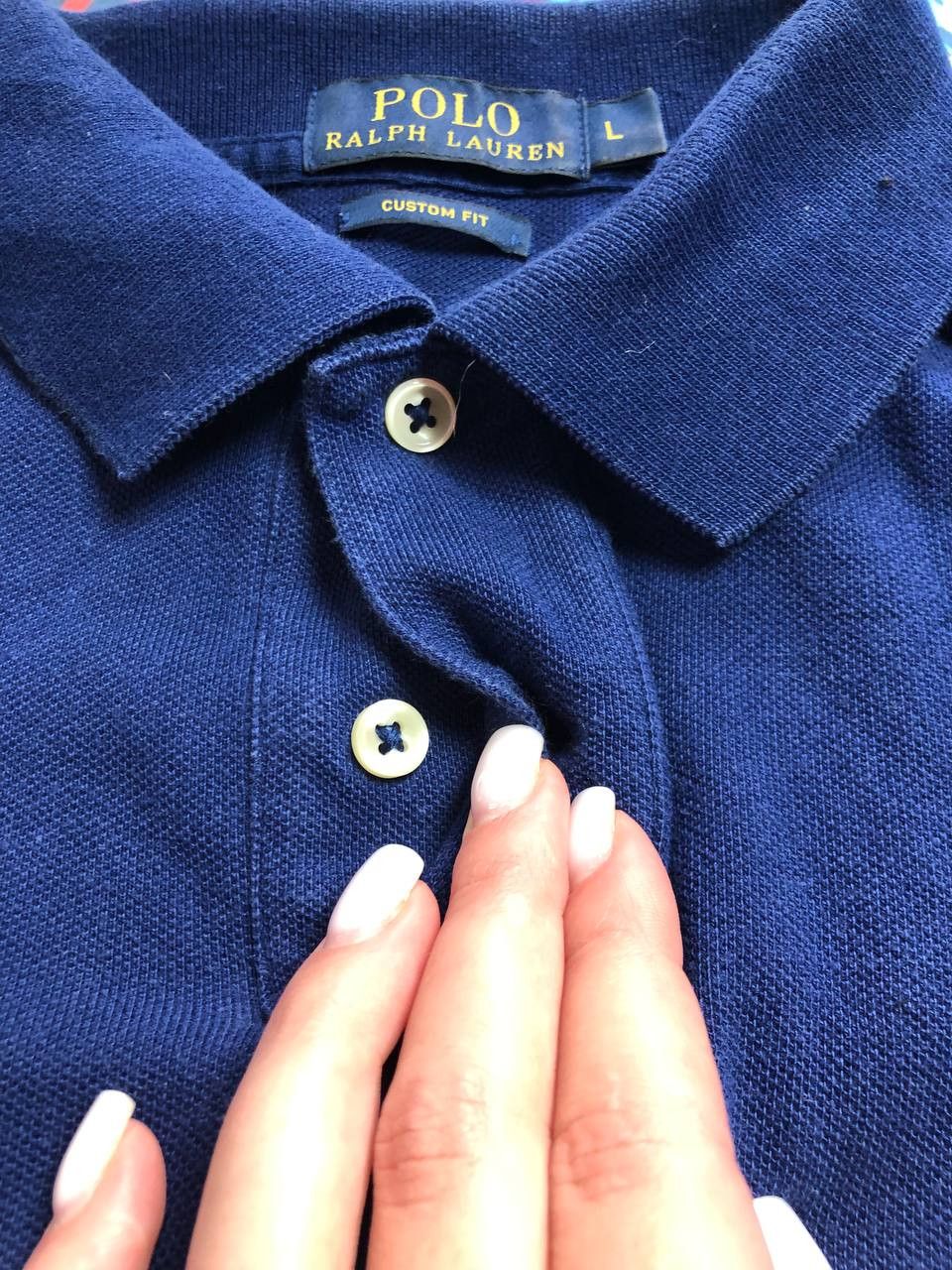 Polo Ralph Lauren Vintage 90s Polo Ralph Lauren Striped Cotton Polo Shirt Size US L / EU 52-54 / 3 - 5 Thumbnail