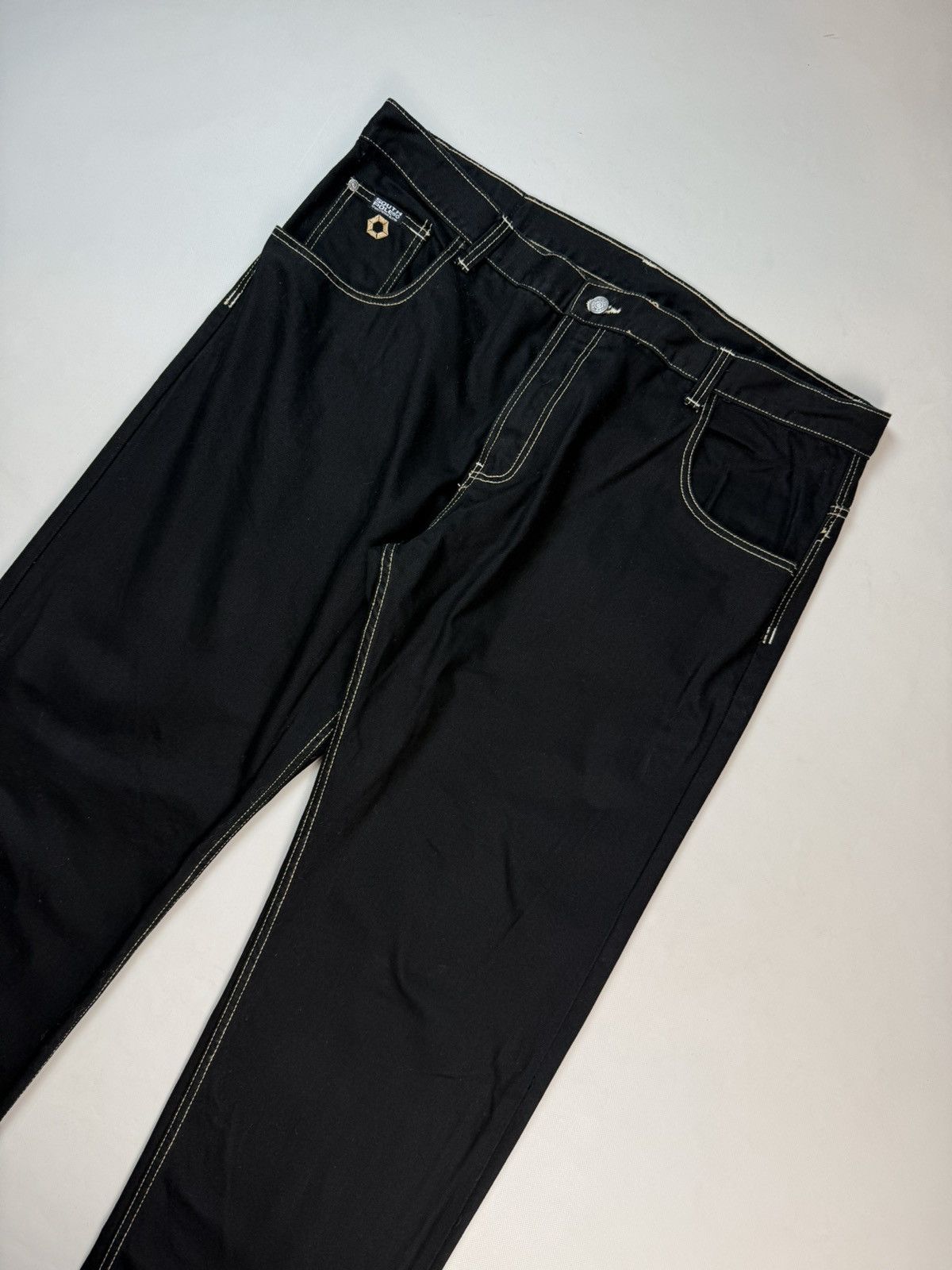 Southpole Southpole Men’s Y2K Rap Baggy Denim Wide Leg Jeans Size 44 Size US 36 / EU 52 - 2 Thumbnail