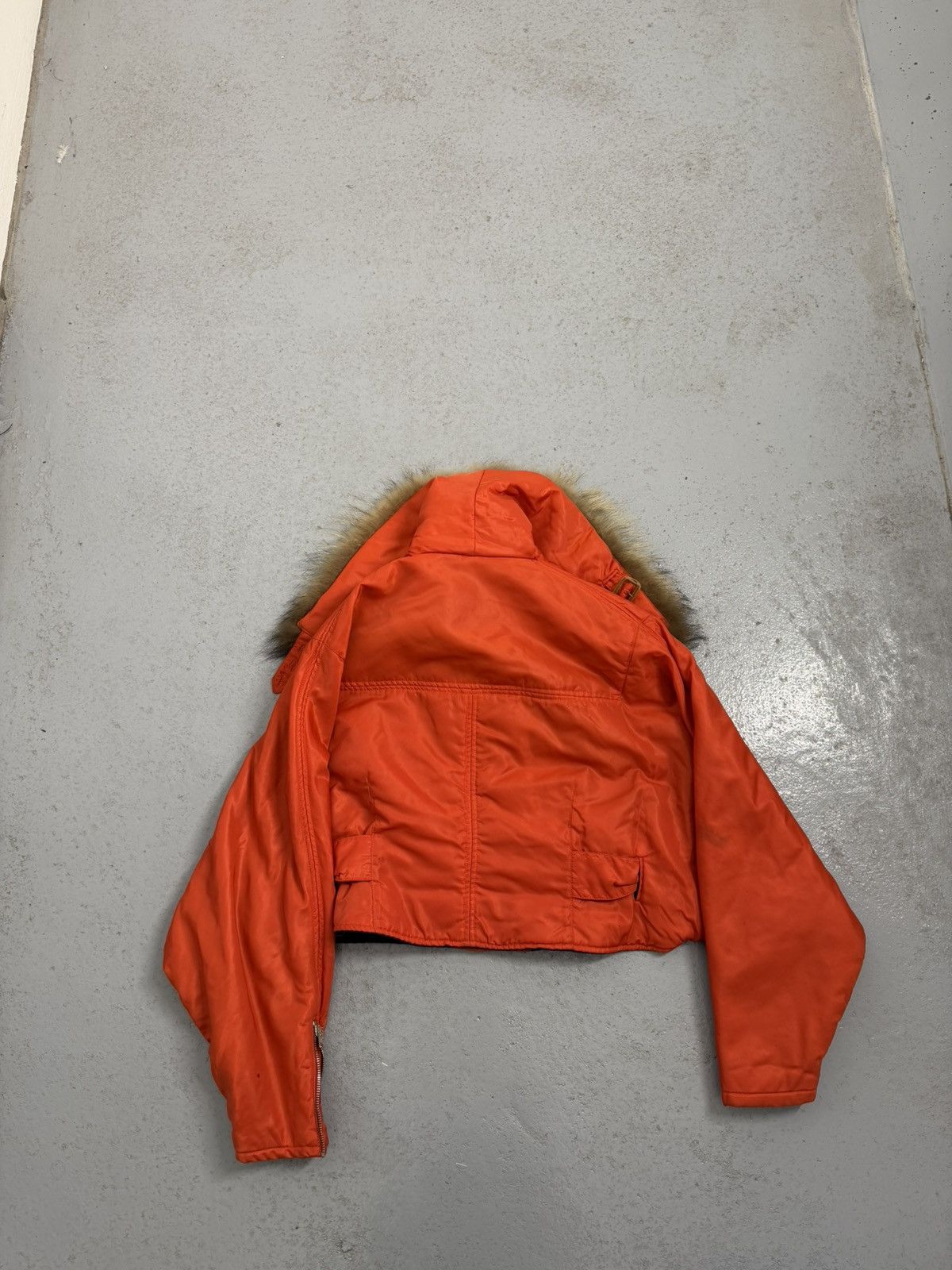 CLOSED × Marithe + Francois Girbaud 80s Marithe Francouis Girbaud For Closed Fur Jacket Size M / US 6-8 / IT 42-44 - 20 Thumbnail