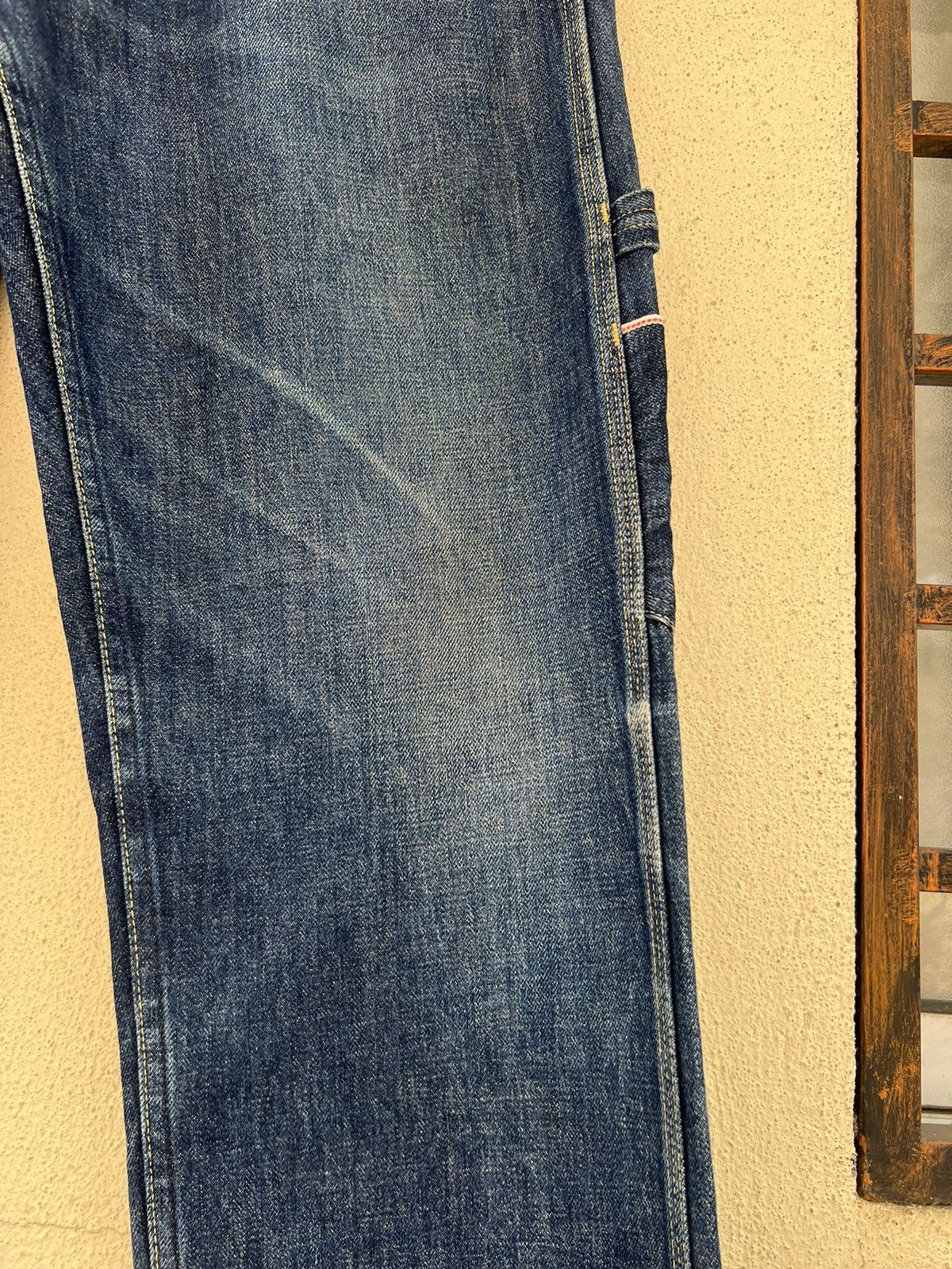 Fragment Design × Levi's 2009 Levi’s Fenom X Fragment Design Denim Carpenter Jeans Size US 34 / EU 50 - 13 Thumbnail