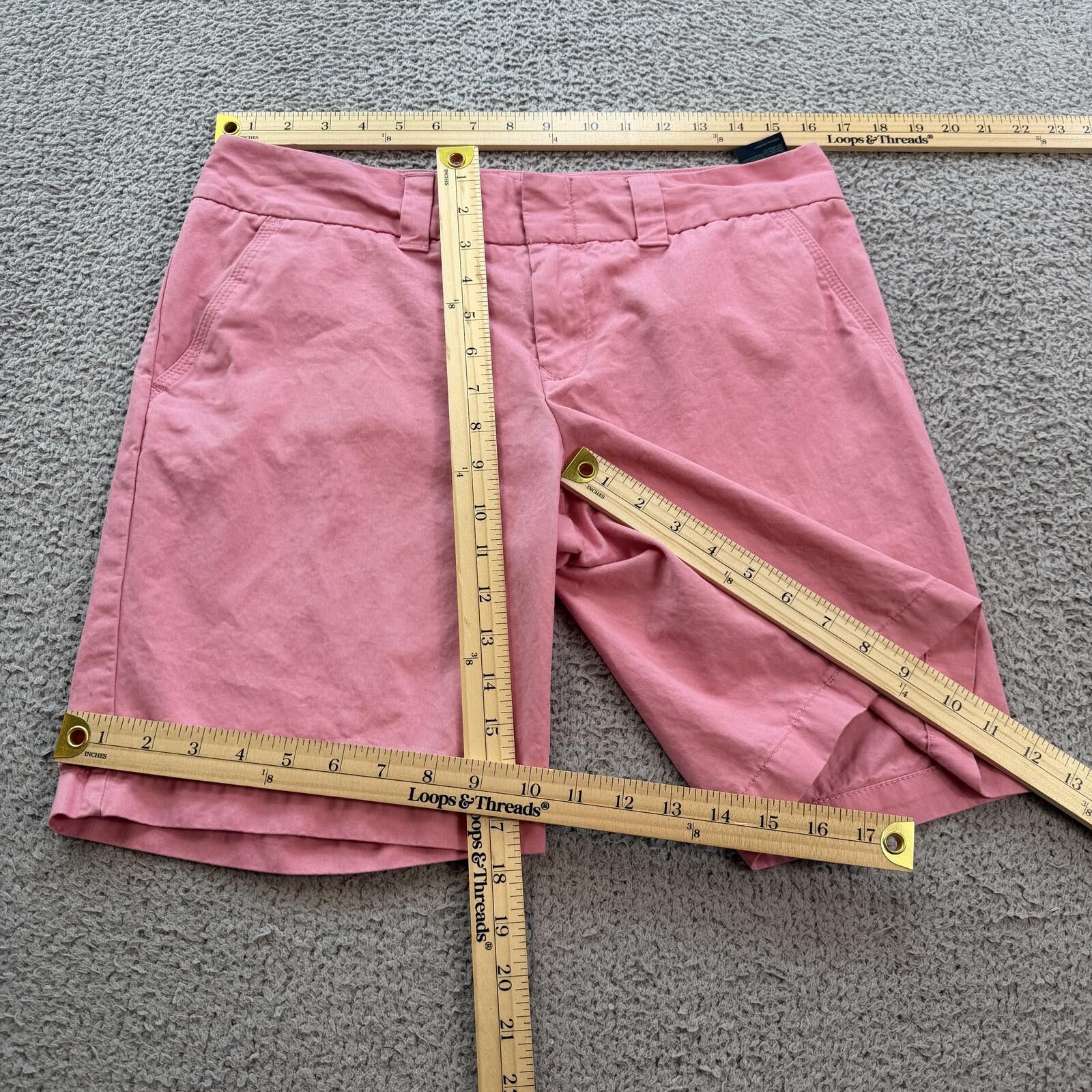 Tommy Hilfiger Womens Tommy Hilfiger Pink Chino Shorts Preppy Golf 8 Size 30" / US 8 / IT 44 - 4 Thumbnail