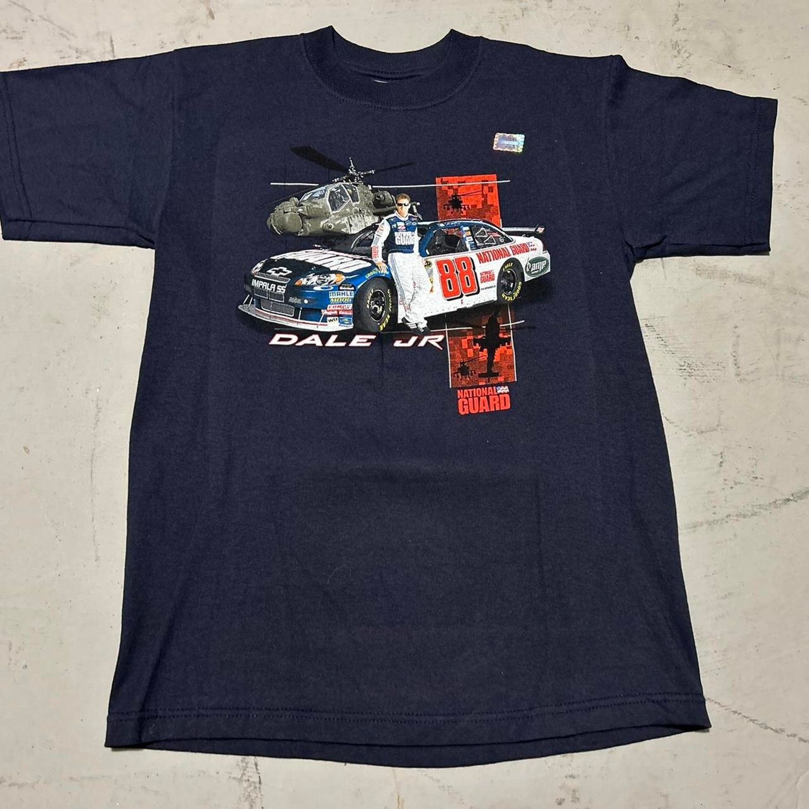 NASCAR *Vintage Baby Tee Dale Earnhardt Jr. National Guard Sided Size US XS / EU 42 / 0 - 1 Thumbnail