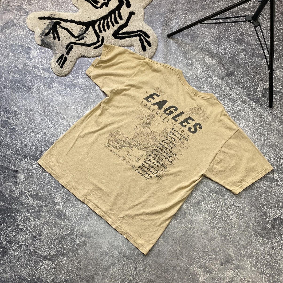 Band Tees × Vintage Vintage Eagles 2006 Farewell big logo rock band tee Size US XL / EU 56 / 4 - 2 Thumbnail