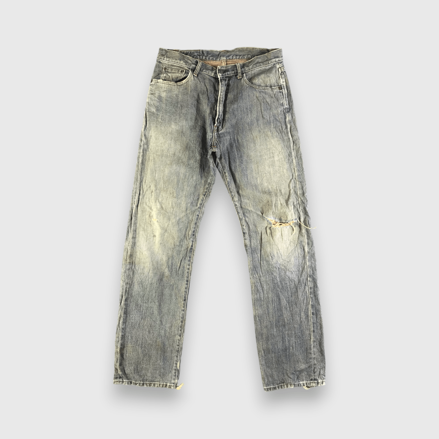 Vintage Vintage Gold Rush Rally Jeans-J4580 Size US 33 - 1 Thumbnail