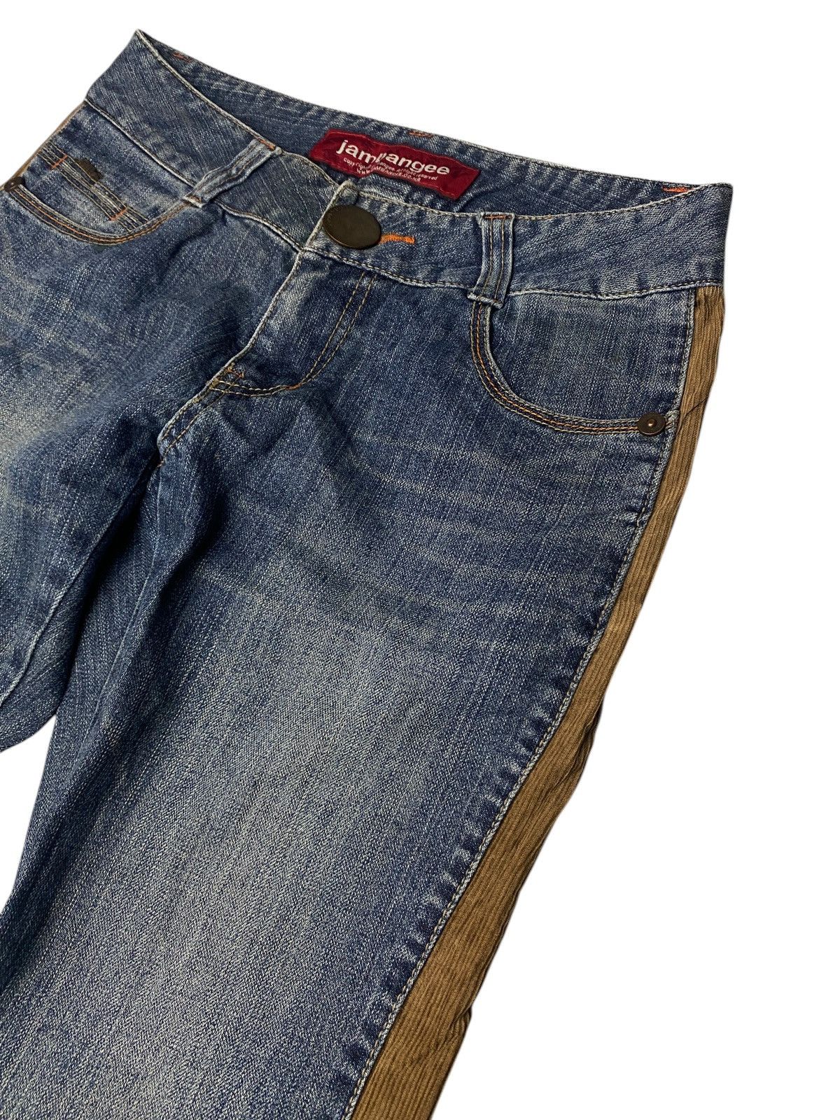If Six Was Nine 2000's Jambagee Flared Bootcut Jeans Size US 27 - 5 Thumbnail