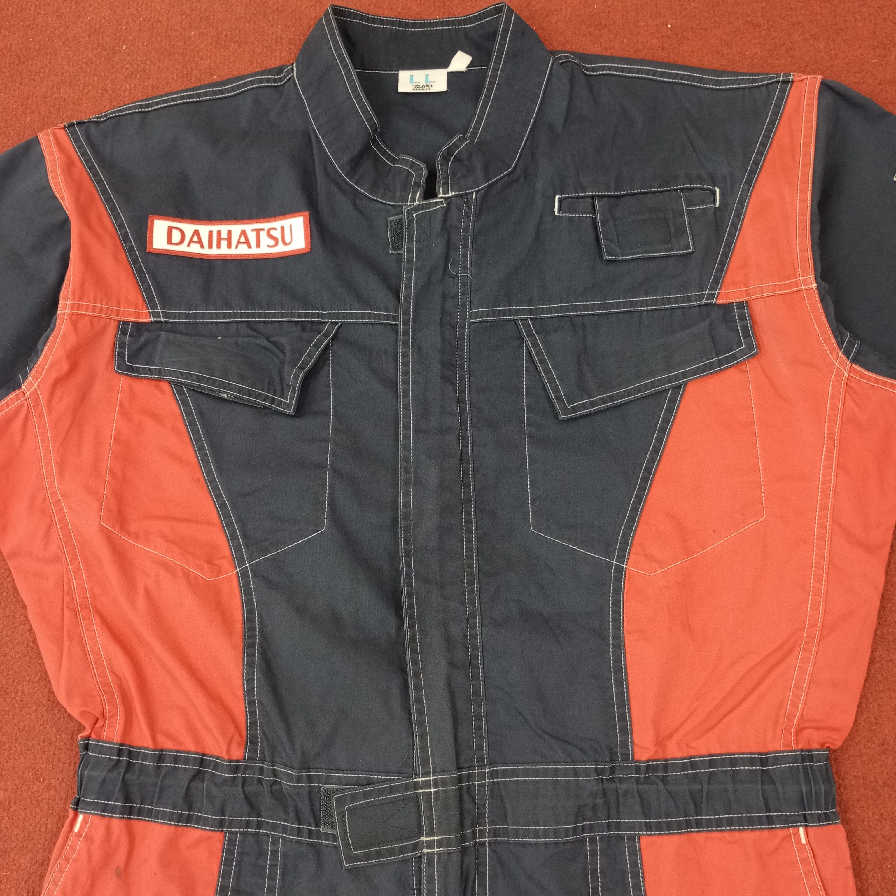 Vintage Daihatsu Racing Motorsports Coverall Jacket c232n25 Size US L / EU 52-54 / 3 - 4 Thumbnail