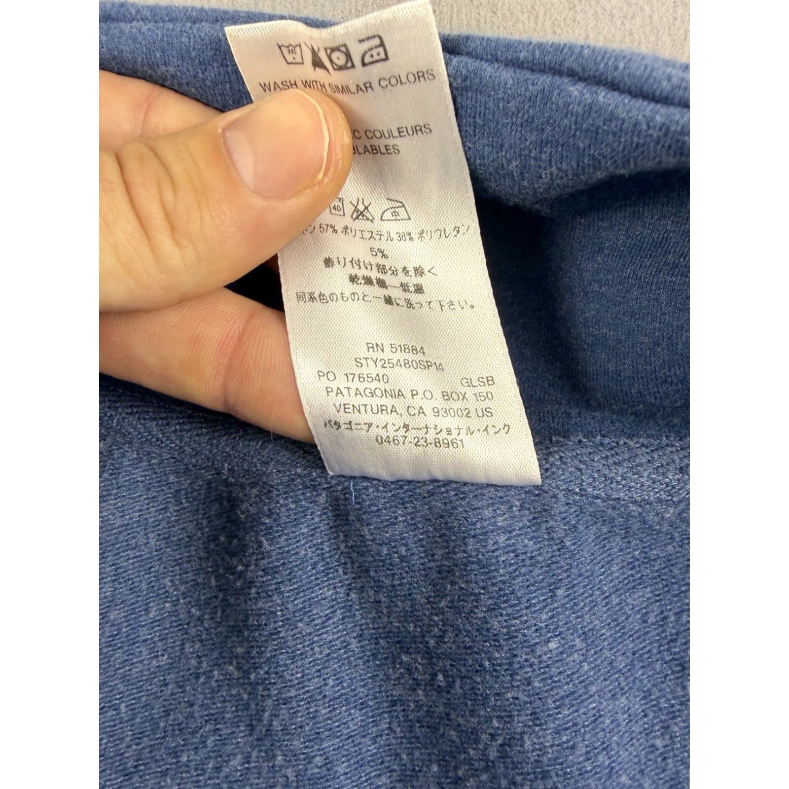 Patagonia Patagonia Sweatshirt Women’s L Blue Full Zip Lightweight Organic Cotton Regular Size Size L / US 10 / IT 46 - 6 Thumbnail