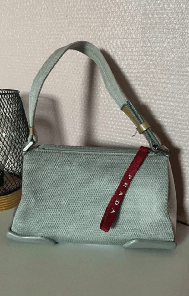 Prada bag mini handle nylon 2000's vintage miu miu