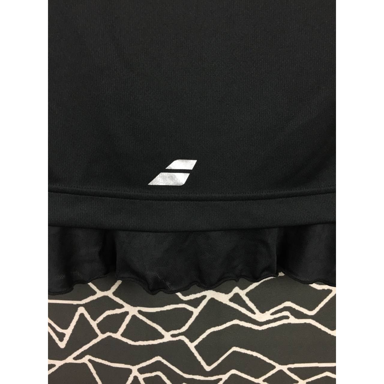 Vintage Babolat Sleeveless Athletic Hoodie Ruffle Hem Tennis Top Size M / US 6-8 / IT 42-44 - 12 Thumbnail