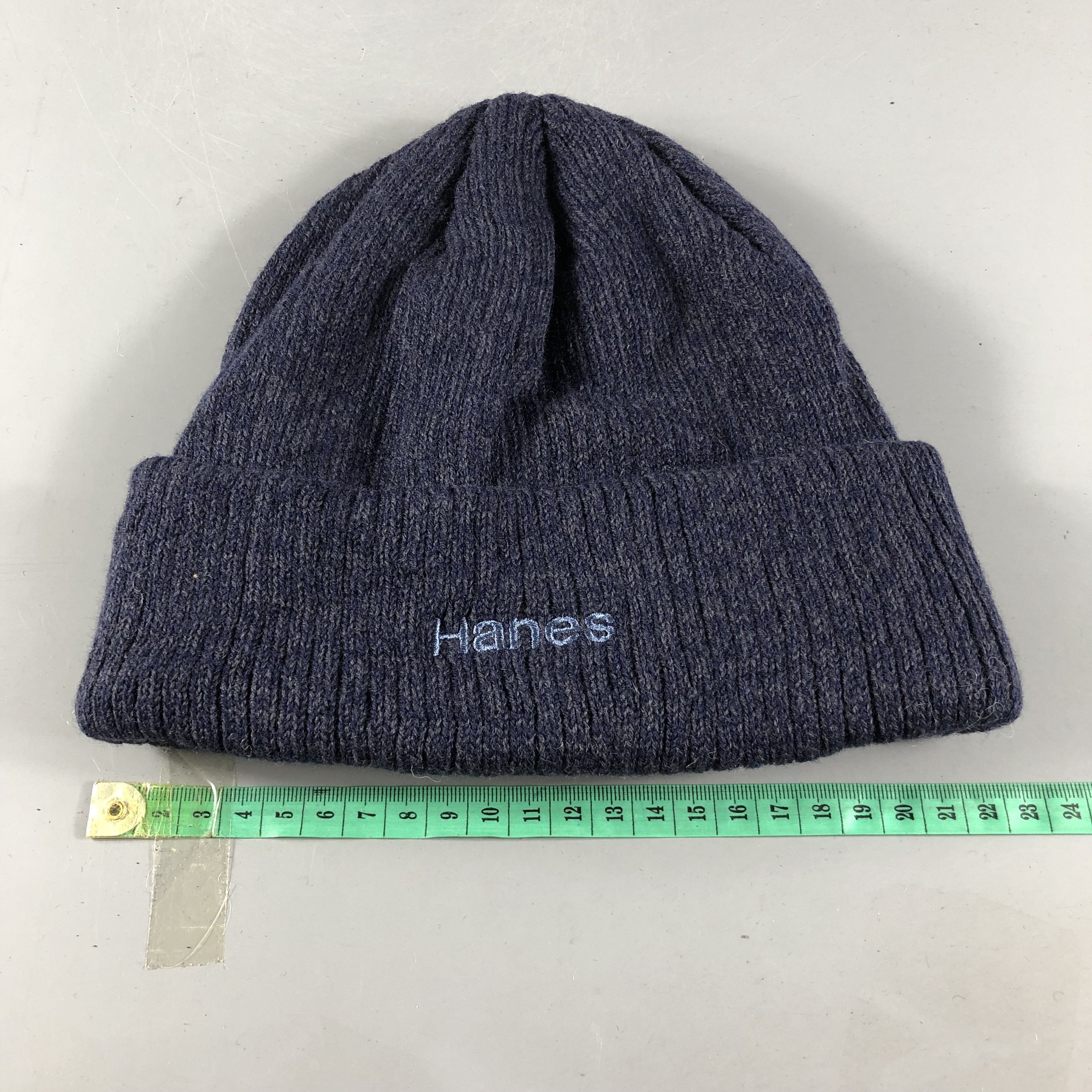 Hanes Hanes Fisherman Wool Beanie Snowcap Snow Hat B552 Size ONE SIZE - 3 Thumbnail
