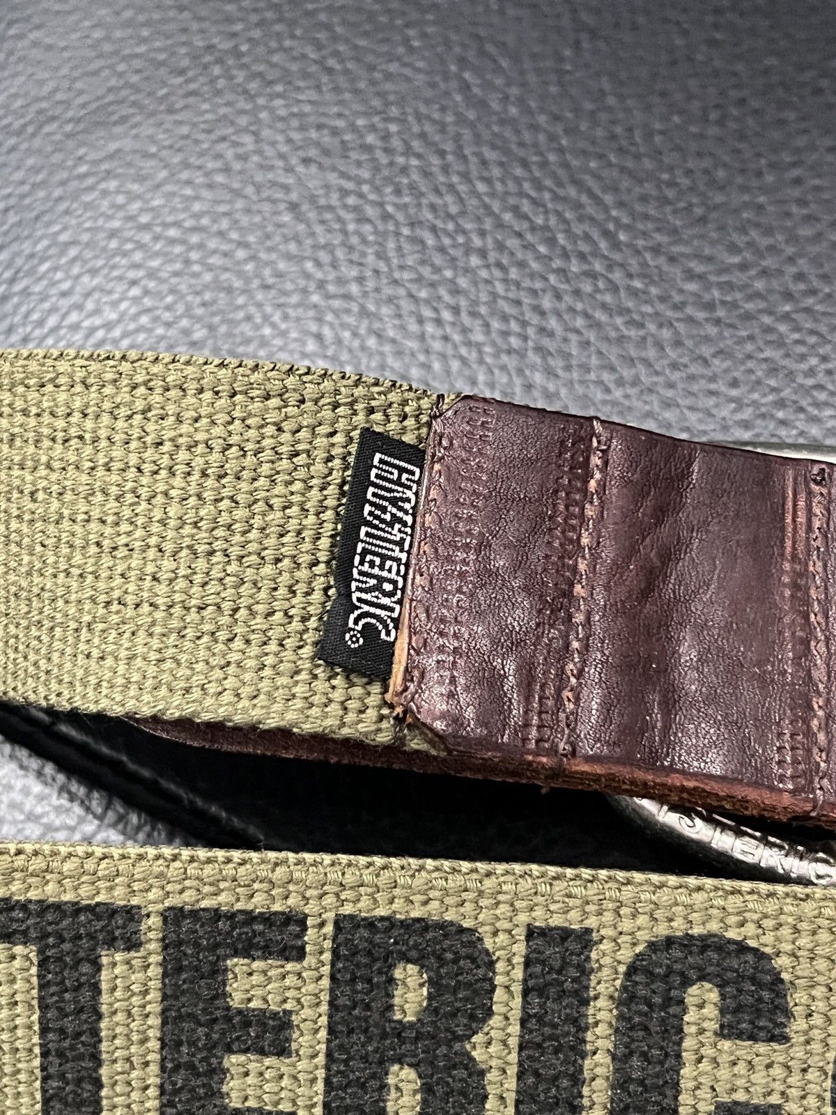 Hysteric Glamour Hysteric Glamour Girl Logo Woven Leather Belt Size ONE SIZE - 7 Thumbnail