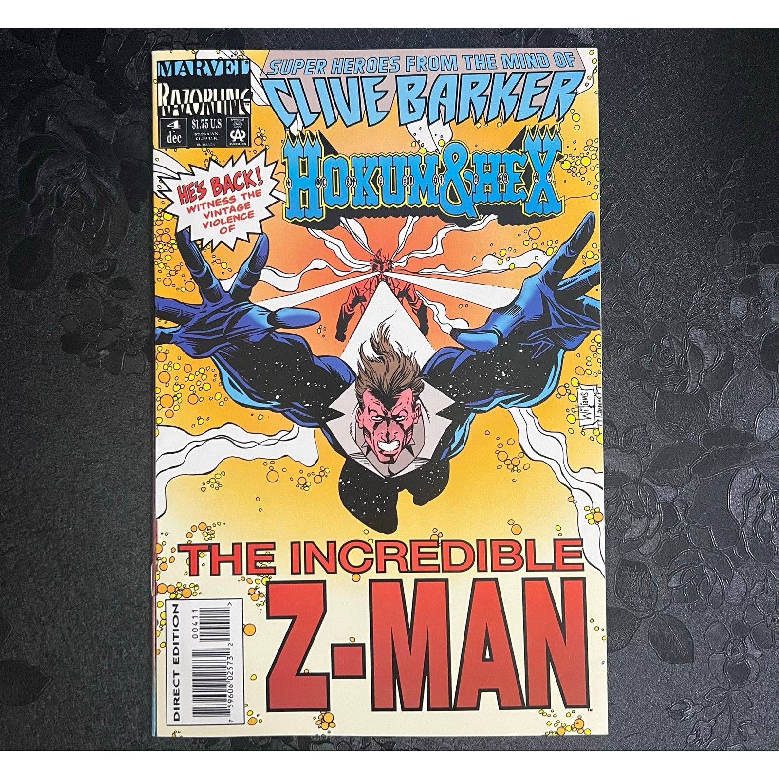 Marvel Comics Clive Barker Hokum & Hex #4 Dec 1993 Marvel Razorline Comics Size ONE SIZE - 1 Thumbnail
