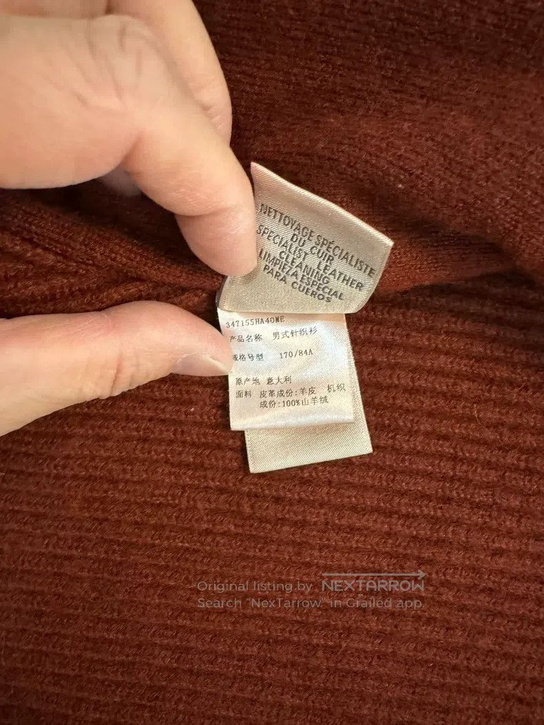 Hermes Hermes Cashmere and Lamb Knit Sweater Size US S / EU 44-46 / 1 - 6 Thumbnail