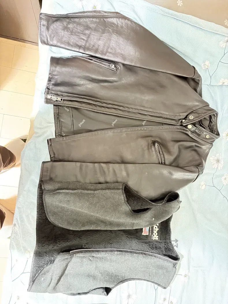Schott Schott Castrated cowhide leather clothes Size US M / EU 48-50 / 2 - 3 Thumbnail