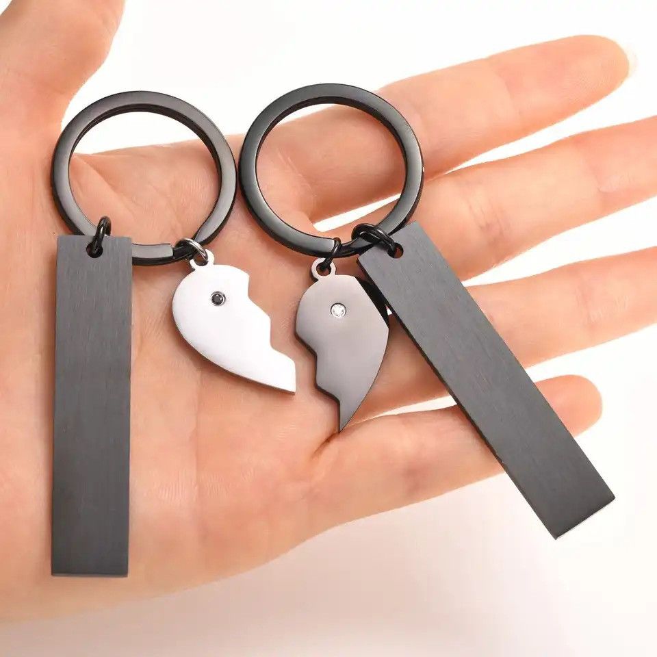 Other Heart Puzzle Key Chain Size ONE SIZE - 3 Thumbnail