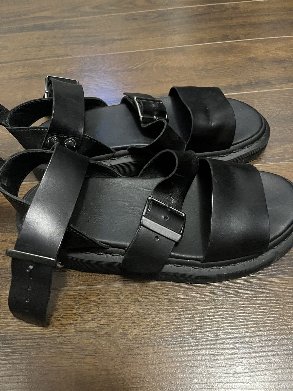 Dr. Martens Gryphon brando leather sandals dr. Martens Size US 7 / IT 37 - 6 Thumbnail