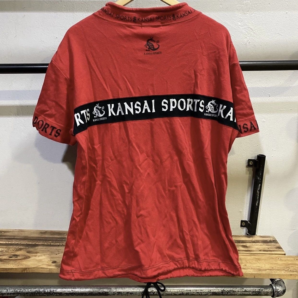 Japanese Brand × Kansai Yamamoto × Vintage KANSAI SPORTS DRAGON JAPANESE BRAND SHORT SLEEVE Size US L / EU 52-54 / 3 - 2 Thumbnail