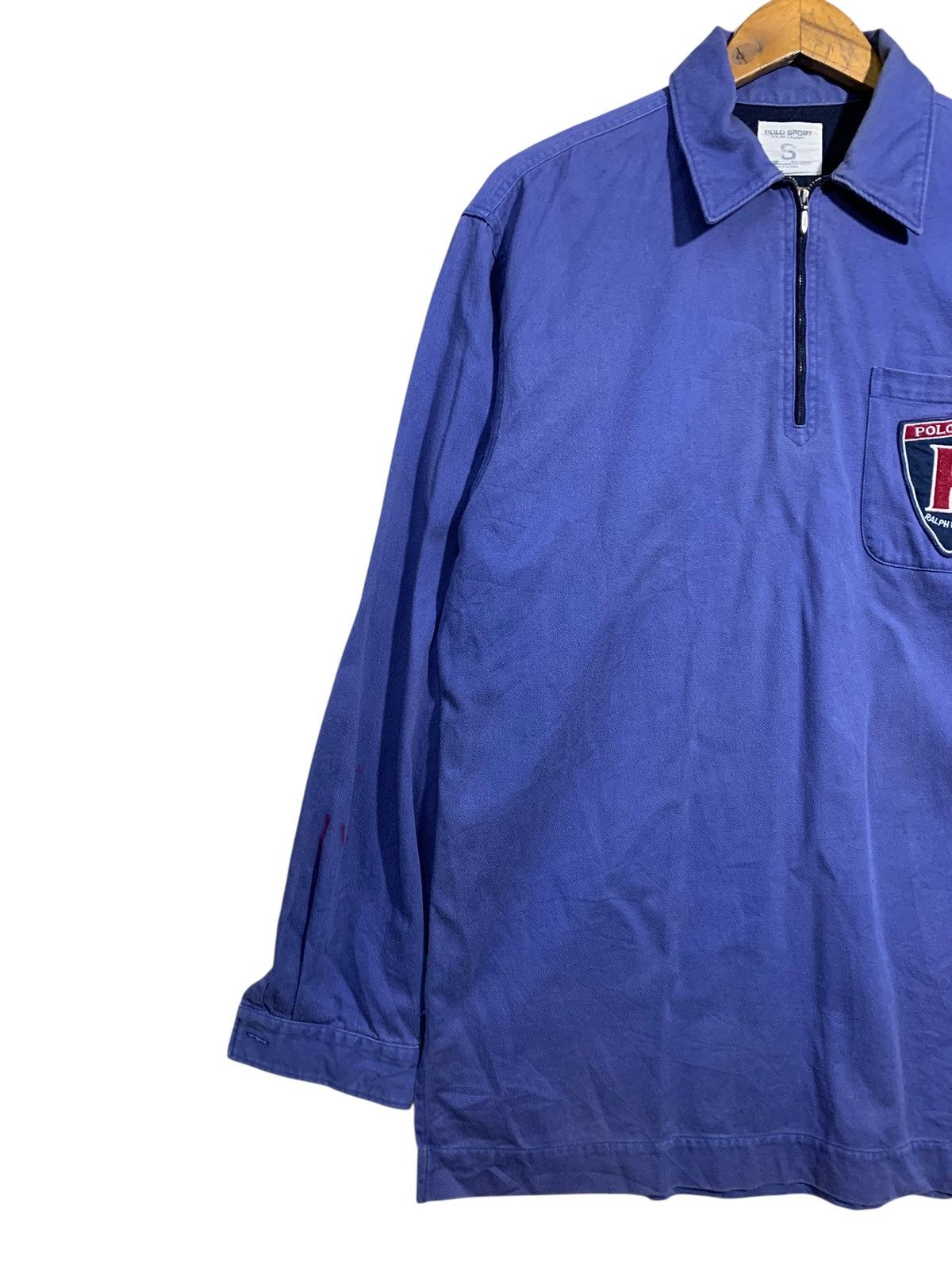 Polo Ralph Lauren 🔥POLO SPORT RL HALFZIPPER SMOCK JUMPER Size US S / EU 44-46 / 1 - 2 Thumbnail