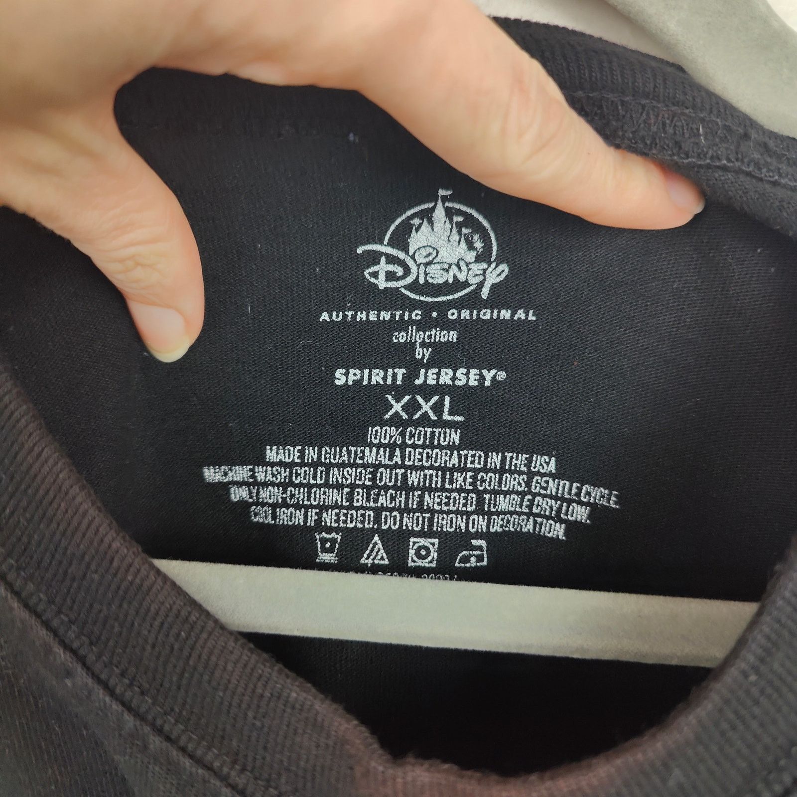 Disney Disney Spirit Jersey Size XXL Black White Logo Size US XXL / EU 58 / 5 - 6 Thumbnail