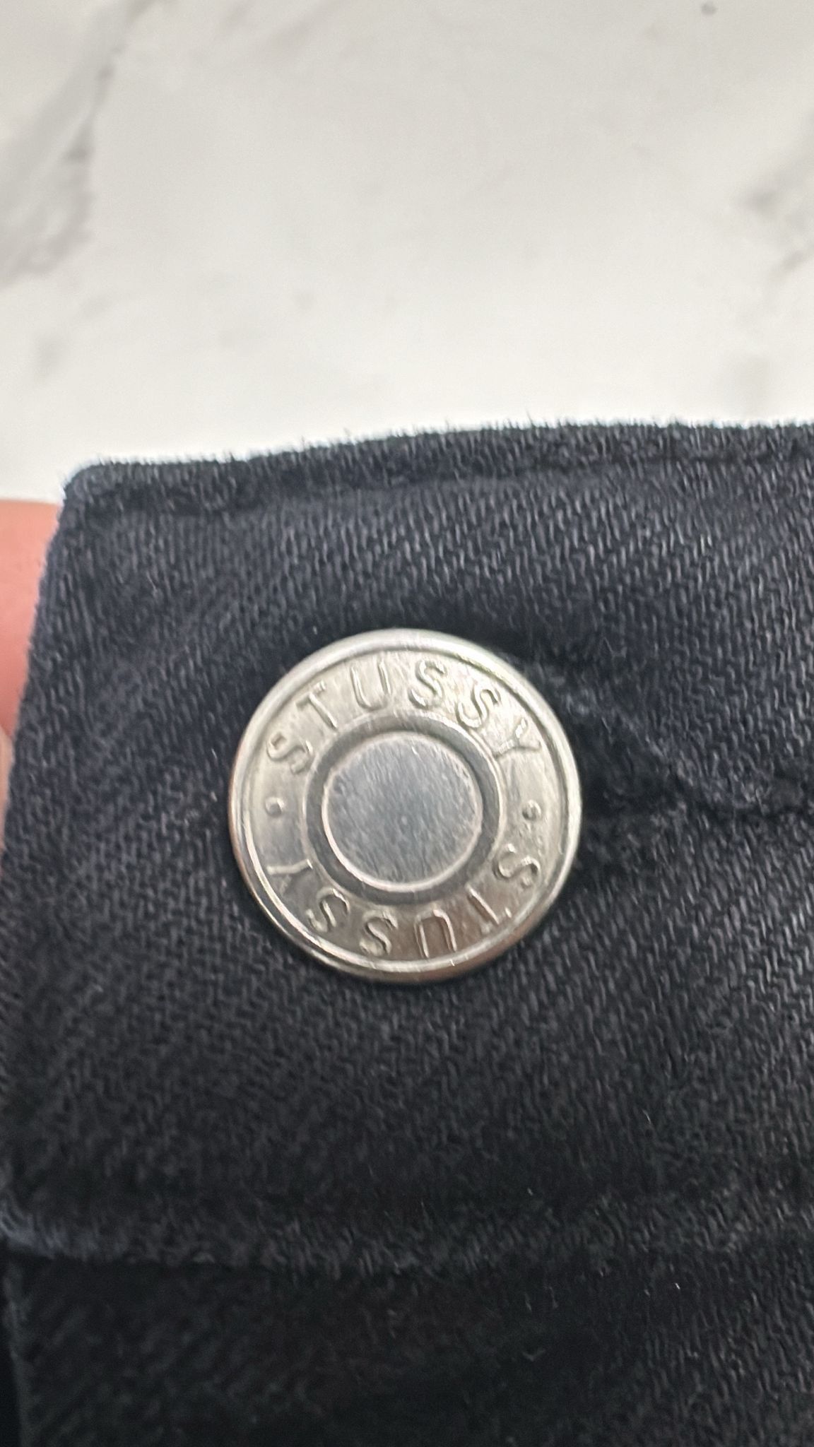 Stussy × Vintage Stüssy Classic Jean Black Size 31 Size US 31 - 5 Thumbnail