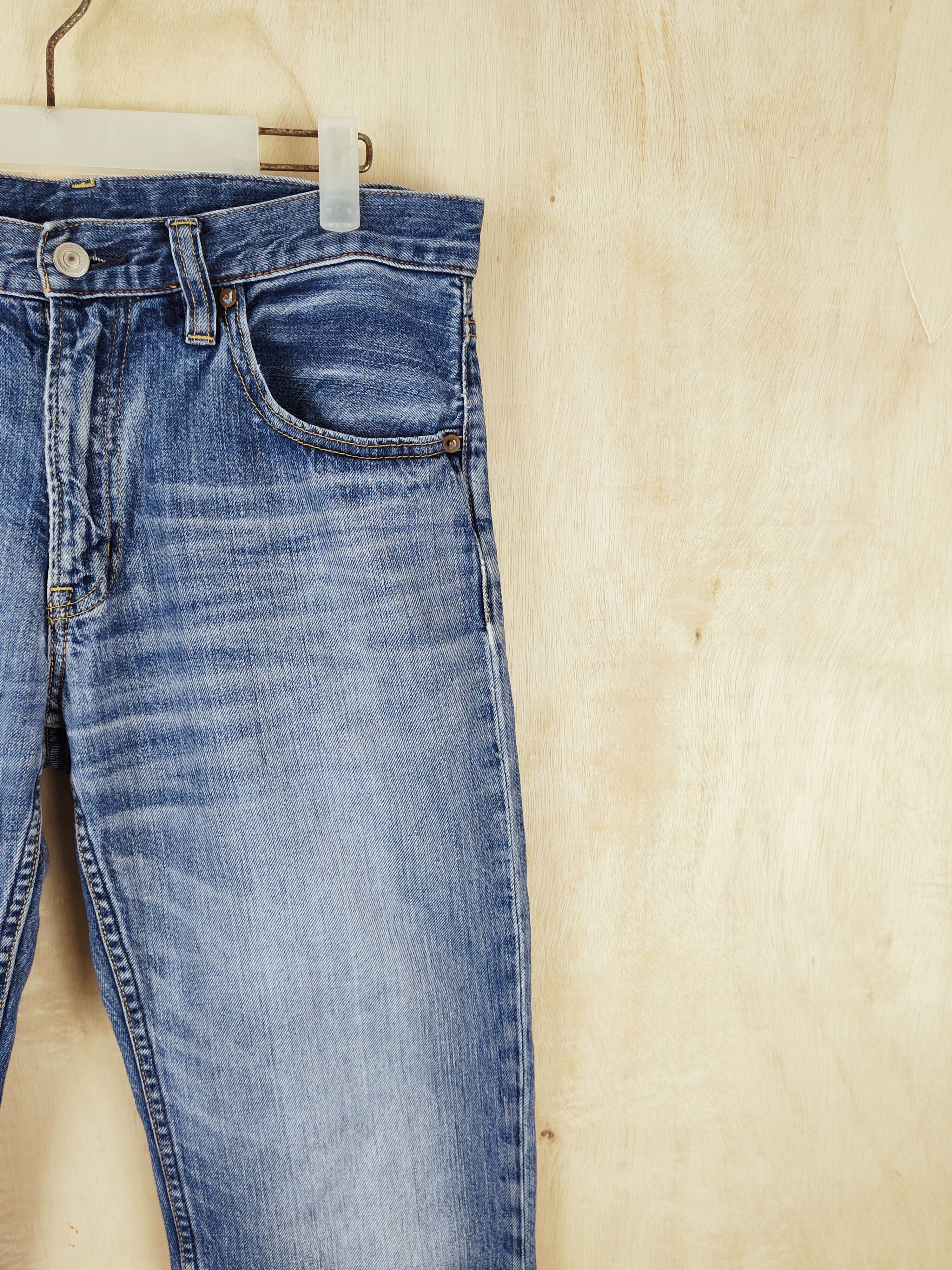 Japanese Brand Japanese Brand Blue Distressed Ripped Jeans #S2501 Size US 30 / EU 46 - 5 Thumbnail