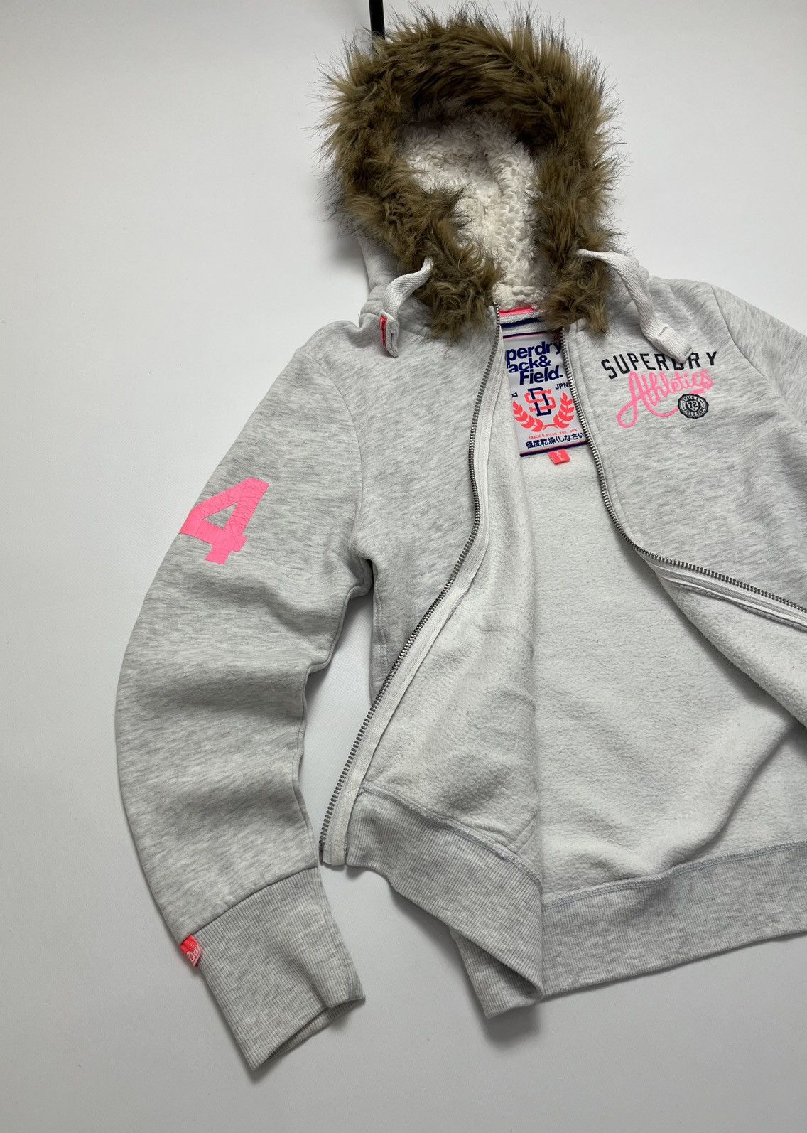 Hysteric Glamour Vintage LGB If Six Was Nine Style Faux Fur Zip Hoodie Jacket Size US M / EU 48-50 / 2 - 4 Thumbnail