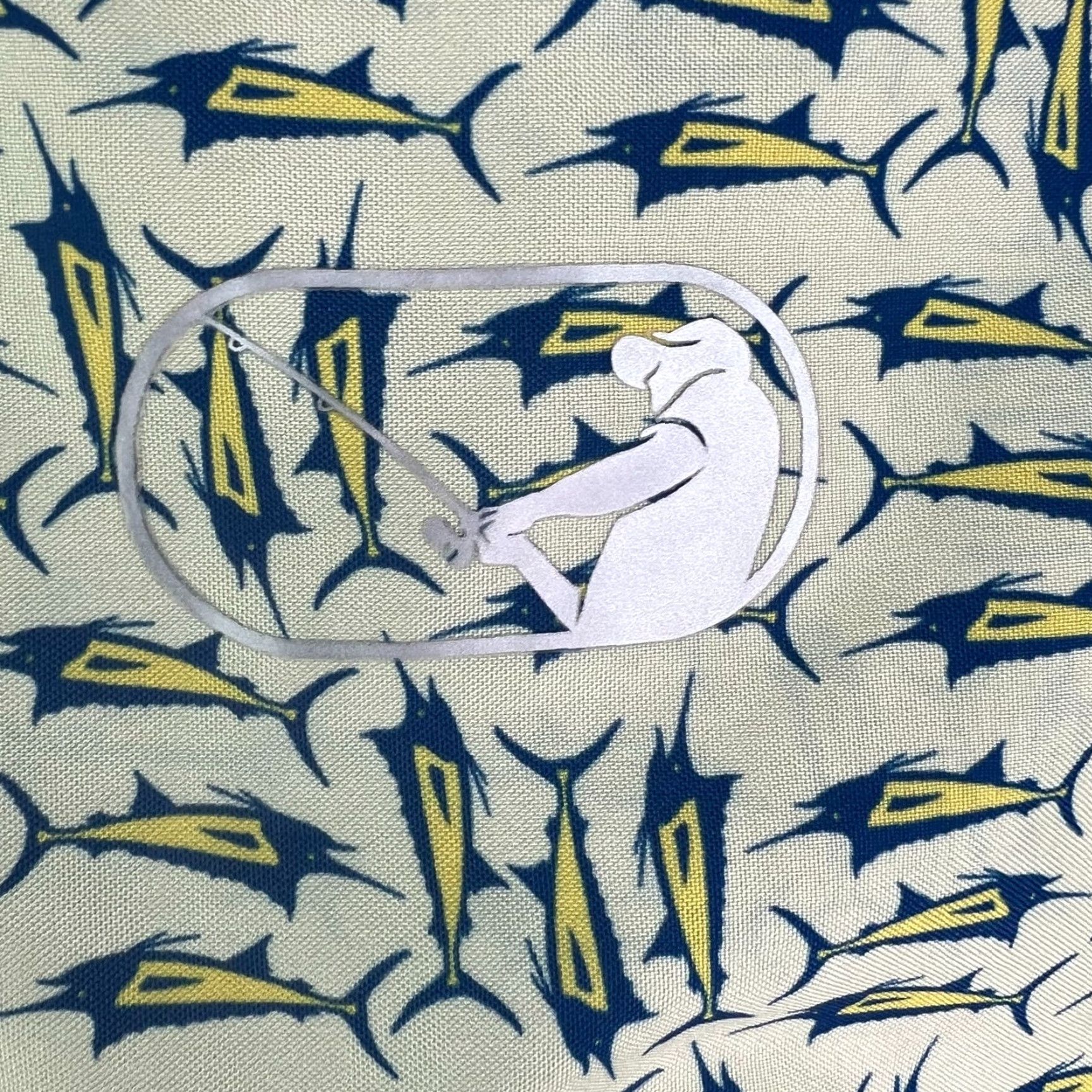 Nautica VINTAGE Nautica Shirt Mens XXL Ivory Swordfish Pocket Button-Up Beach Fishing Casual 90s Mens Size US XXL / EU 58 / 5 - 6 Thumbnail