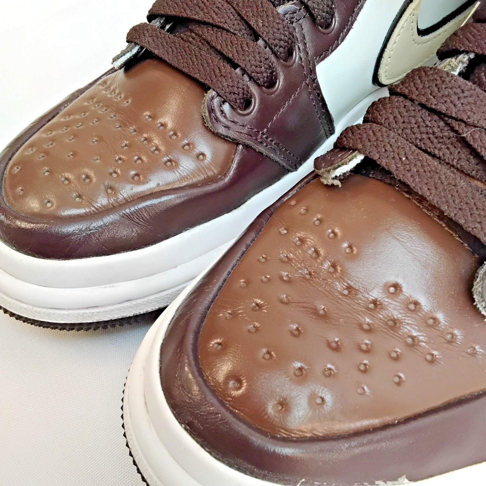 Nike Nike Air Jordan 1 High Top Sneaker W's 5 Acclimate Chocolate Size US 5 / IT 35 - 9 Thumbnail