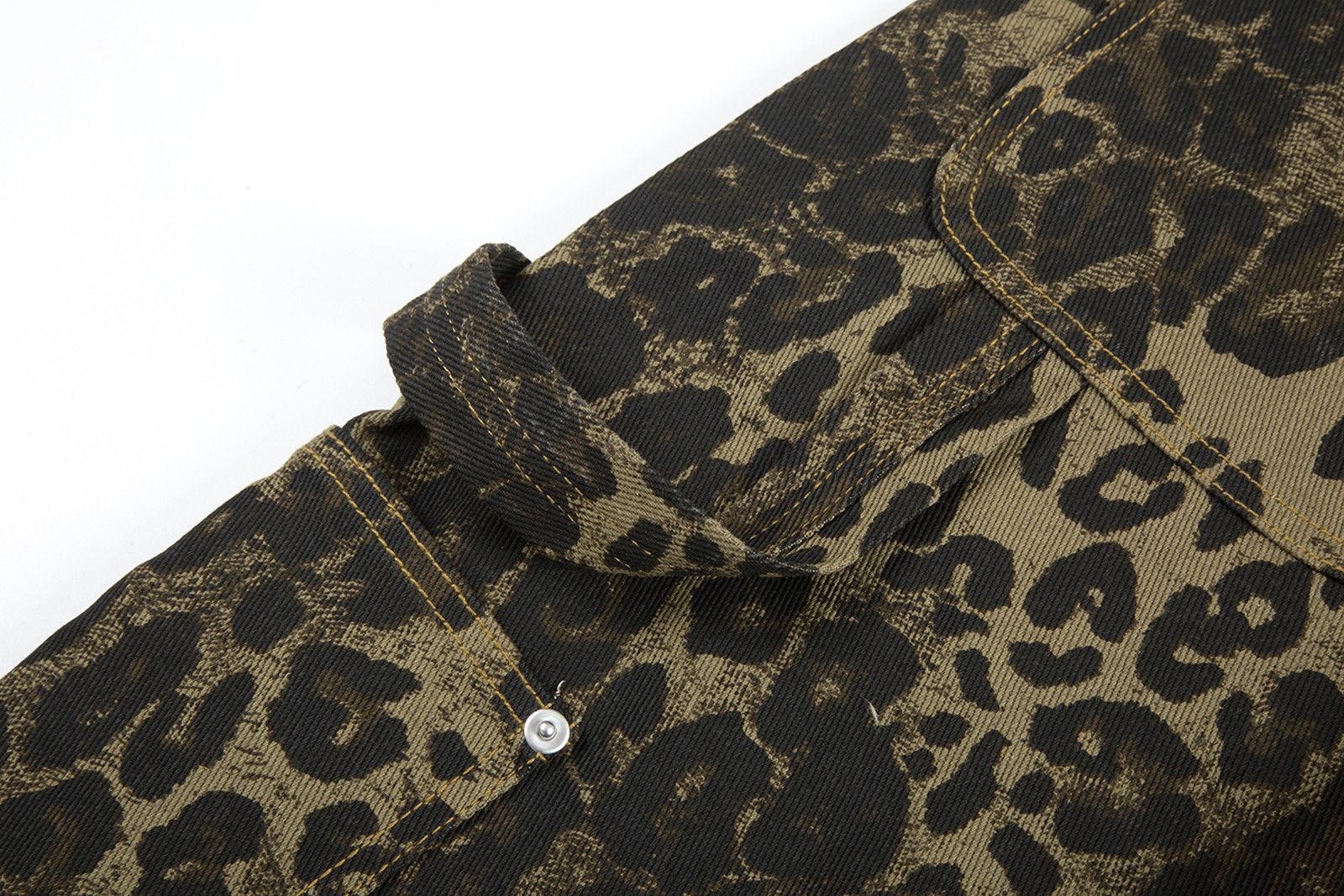 Vintage Carpenter leopard Print jeans Size US 34 / EU 50 - 5 Thumbnail