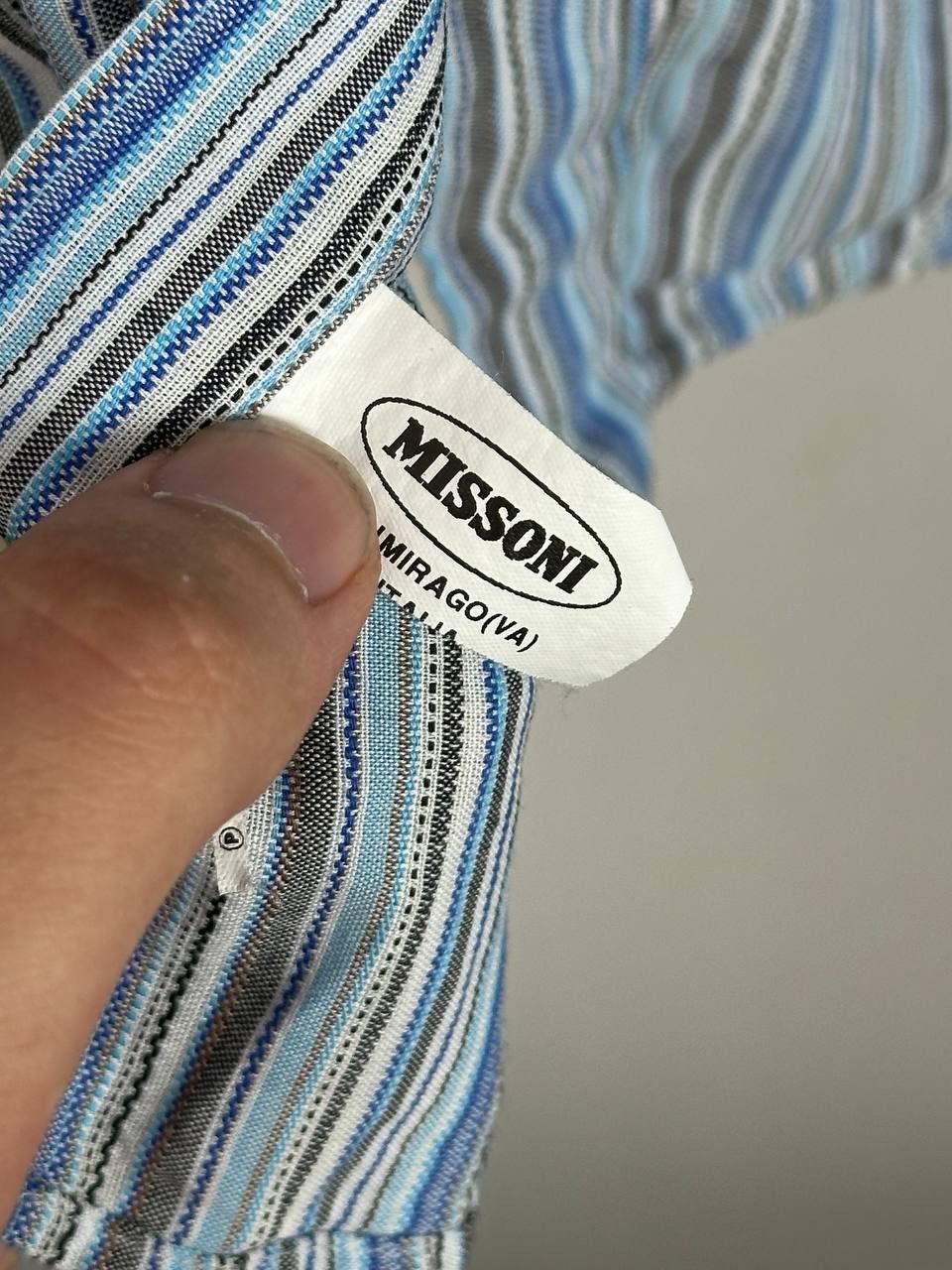 Missoni Missoni Sport Vintage Iconic Striped Knitted Shirt Size US M / EU 48-50 / 2 - 10 Thumbnail