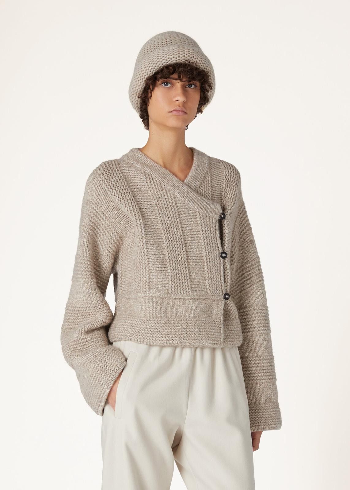 Loro Piana o1srvl11e0125 FAN9645 Mashu Jacket in Beige Size S / US 4 / IT 40 - 7 Thumbnail