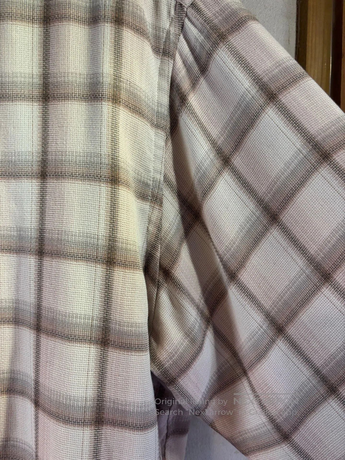 United Arrows United Arrows Pink Plaid Blended Shirt. Size US L / EU 52-54 / 3 - 5 Thumbnail