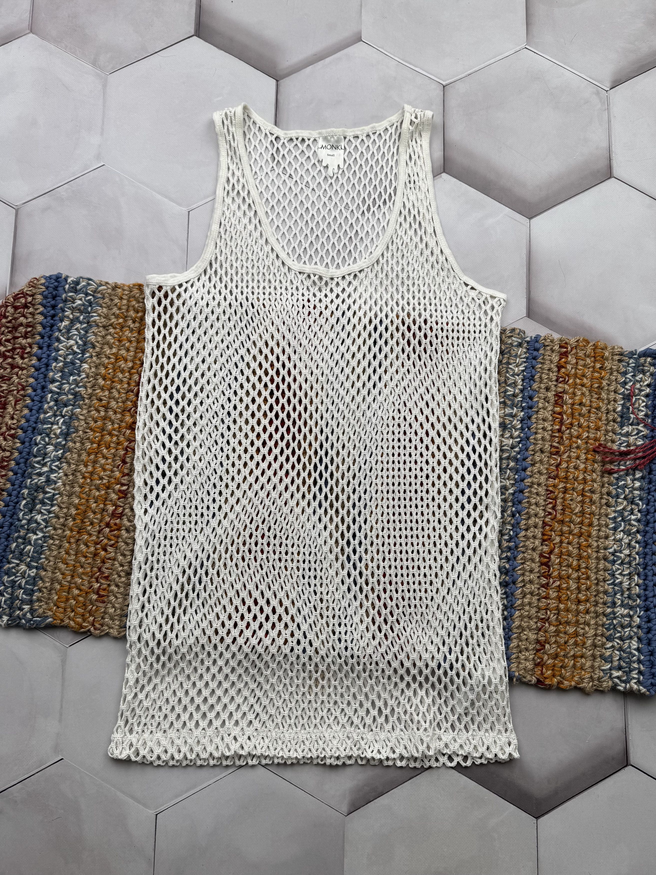 Vintage Vintage Mesh Tank Top(E4) Size US S / EU 44-46 / 1 - 1 Thumbnail