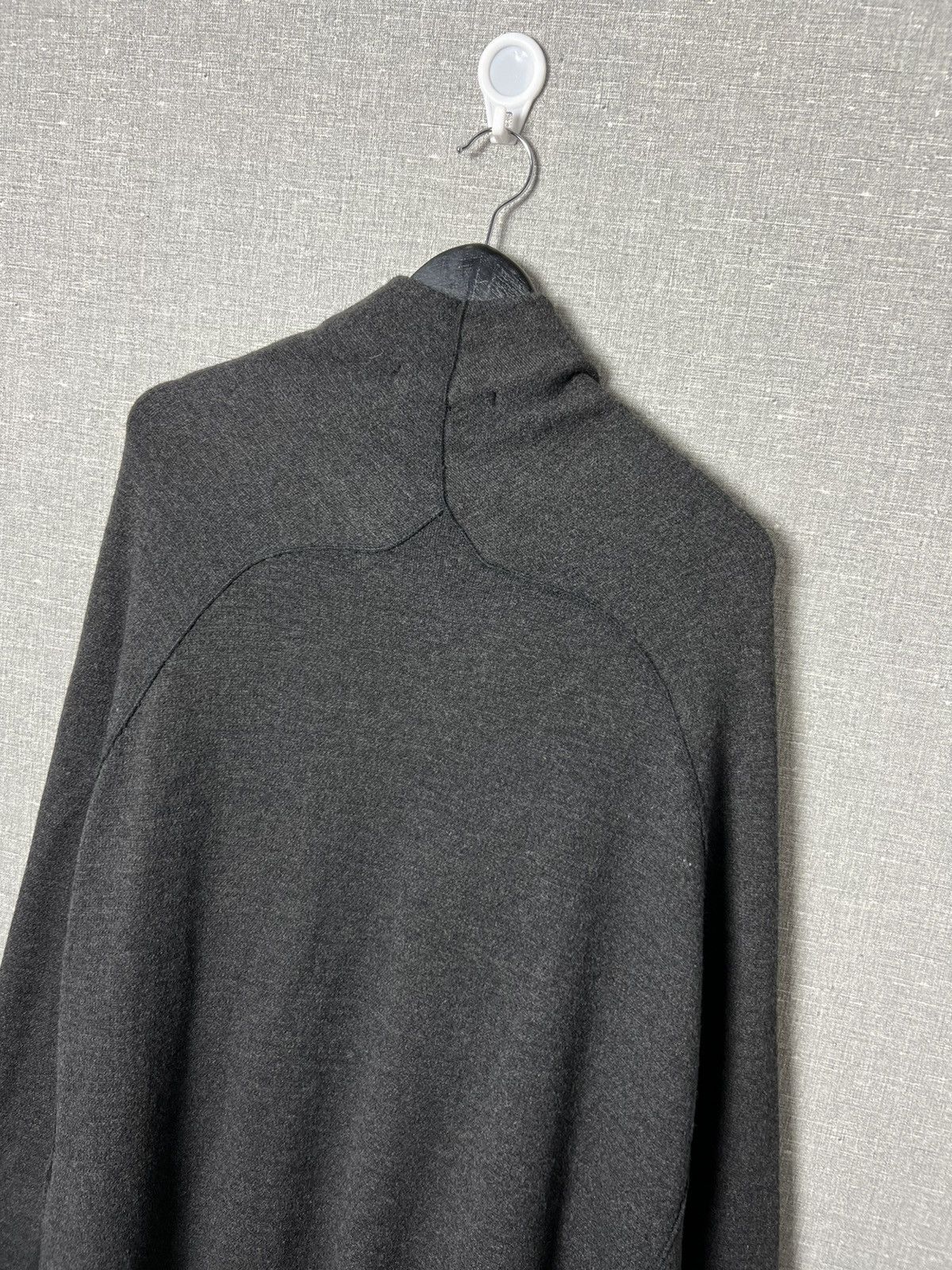 Transit Transit Par Such Asymmetric Zip Cardigan Coat Jacket Size L / US 10 / IT 46 - 11 Thumbnail