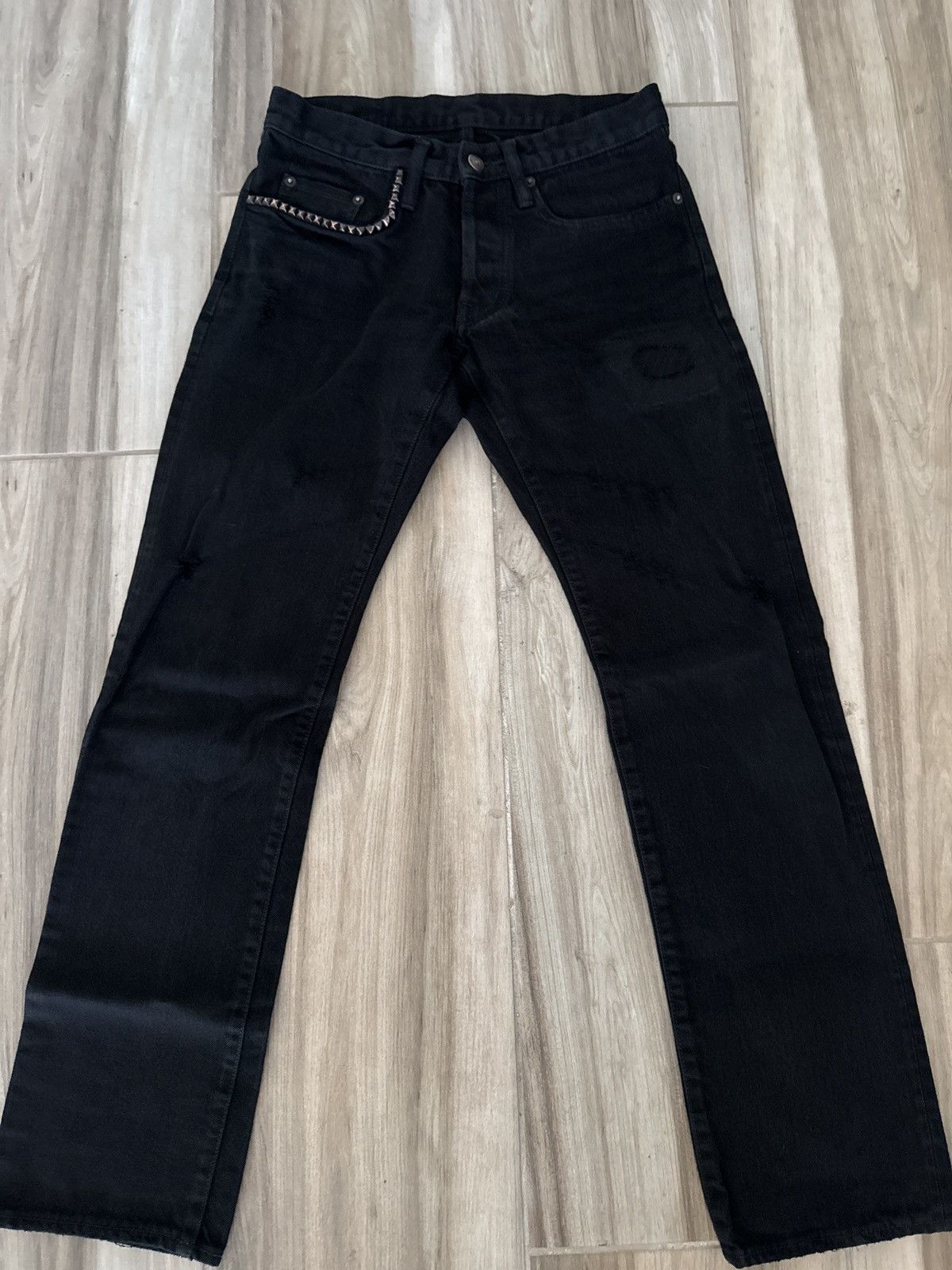 Hysteric Glamour crash denim
