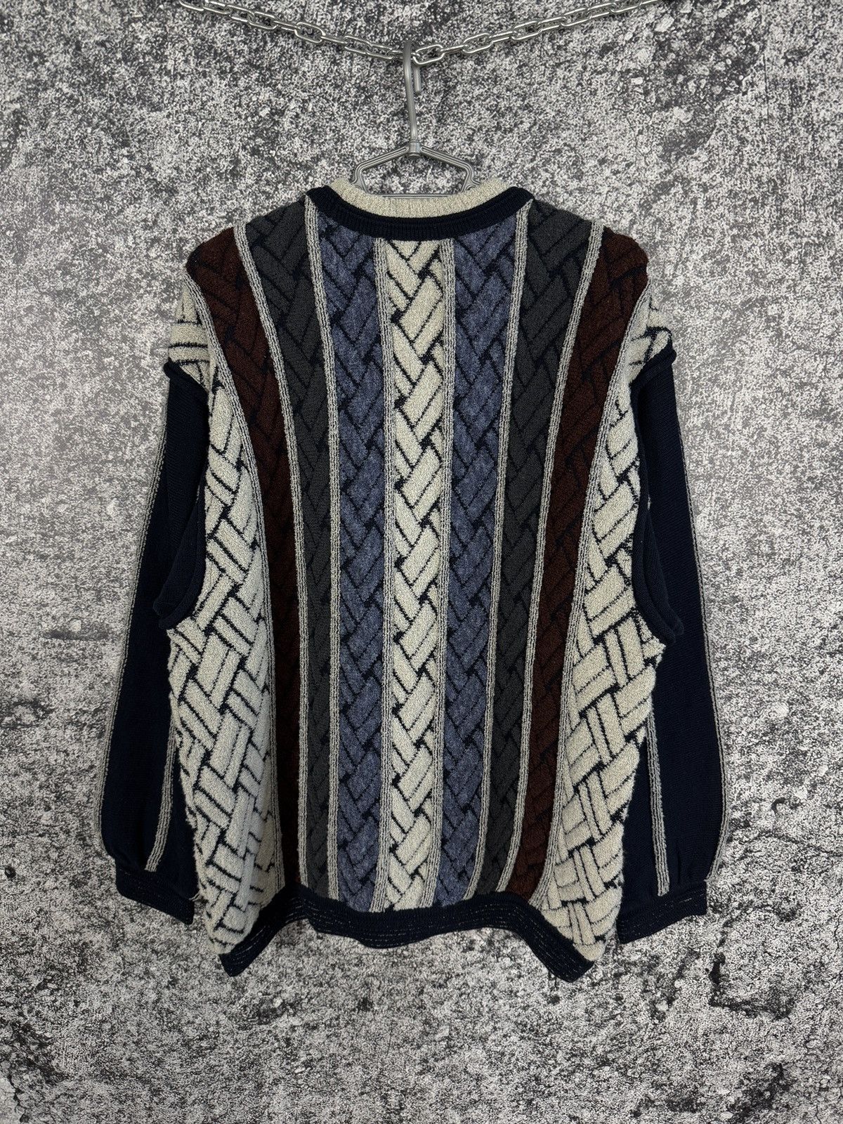 Carlo Colucci Carlo Colucci Vintage Sweater Wool Designer Pullover Size 52 Size US L / EU 52-54 / 3 - 11 Thumbnail