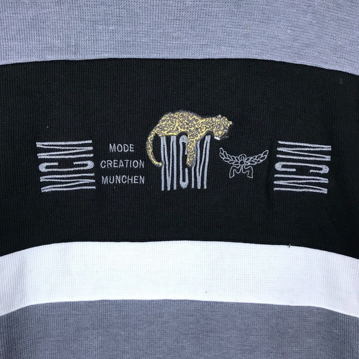 MCM Vintage Mode Creation München Pullover Jumper Sweatshirt Size US XL / EU 56 / 4 - 3 Thumbnail
