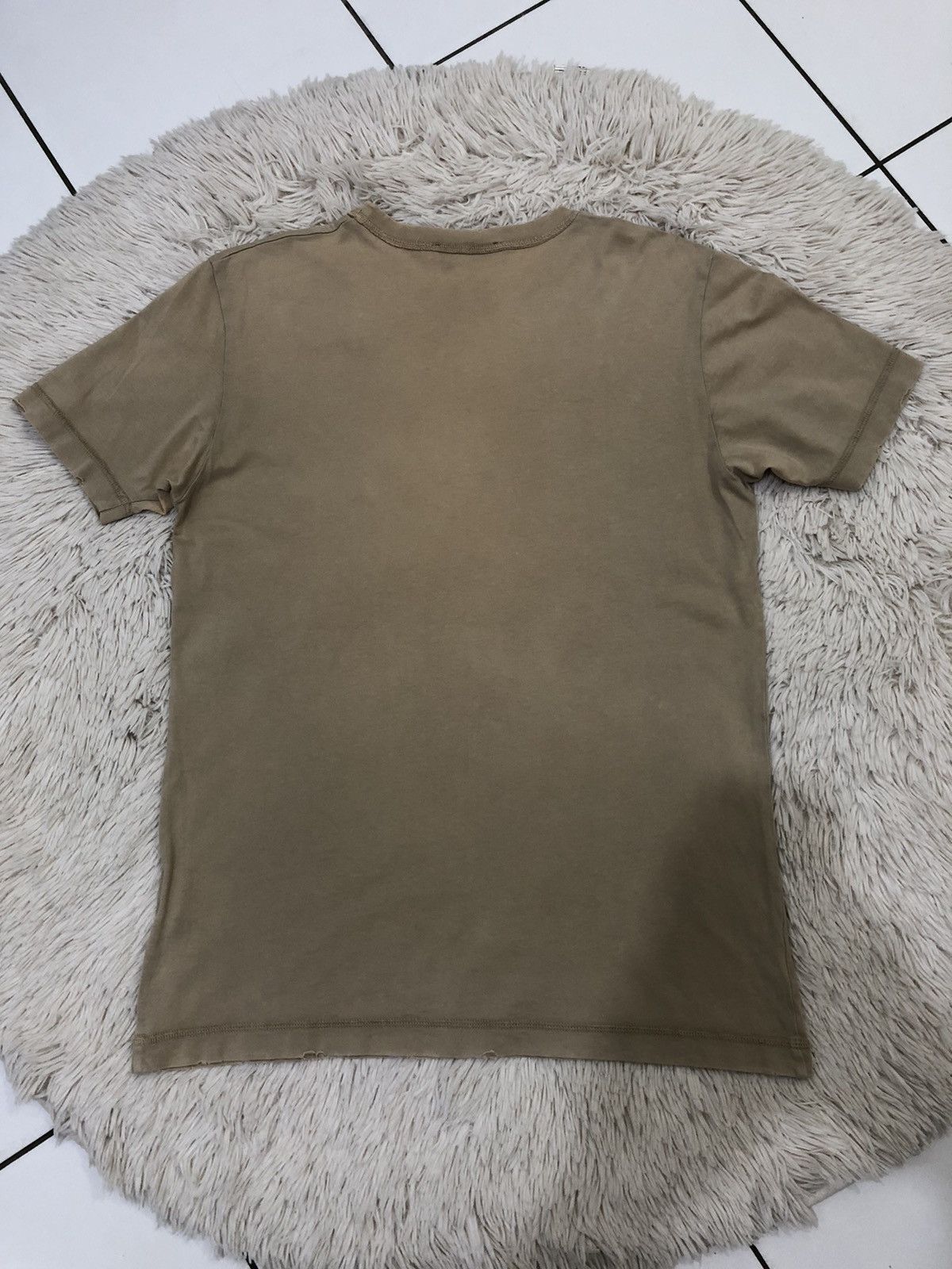 Balmain × Pierre Balmain Pierre Balmain Distressed Tee Size US XS / EU 42 / 0 - 5 Thumbnail