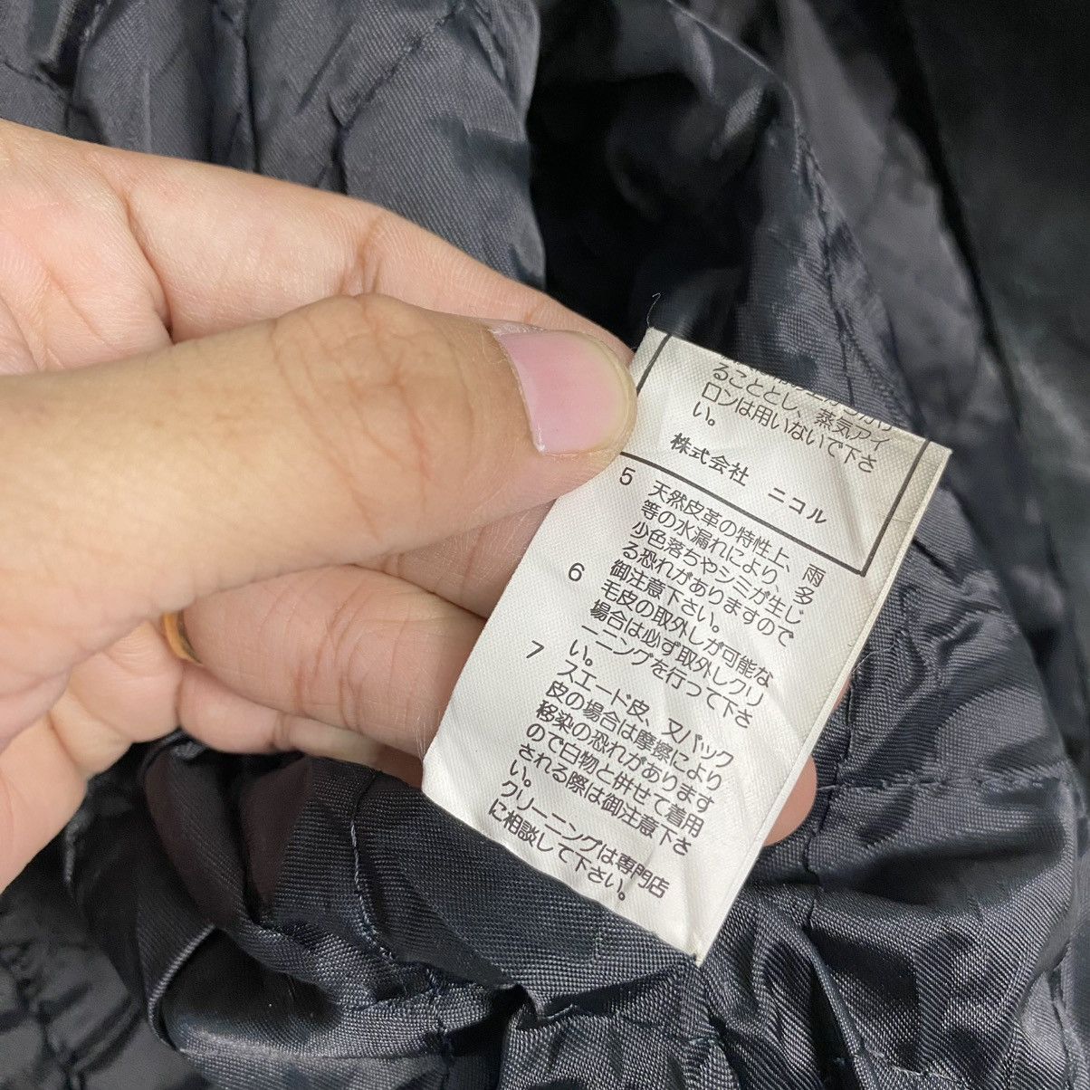 Japanese Brand 🔥VINTAGE VEST LEATHER BIKER MONSIUER NICOLE ISSEY MIYAKE Size US M / EU 48-50 / 2 - 21 Thumbnail