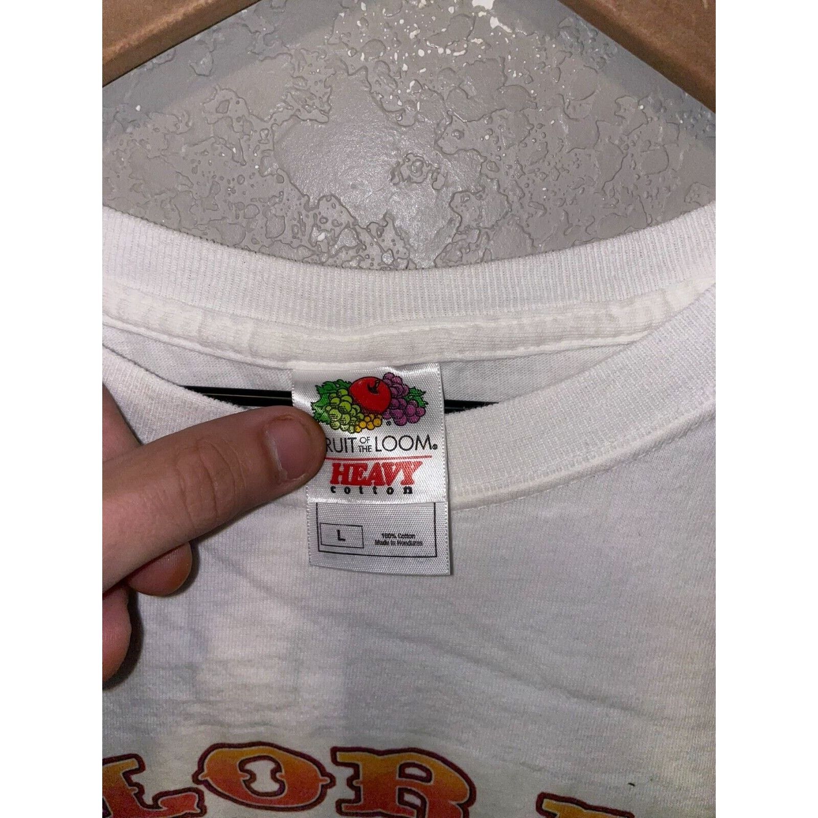 Fruit Of The Loom Golden Colorado Shirt Territorial Capital Graphic White Tee Size US L / EU 52-54 / 3 - 6 Thumbnail